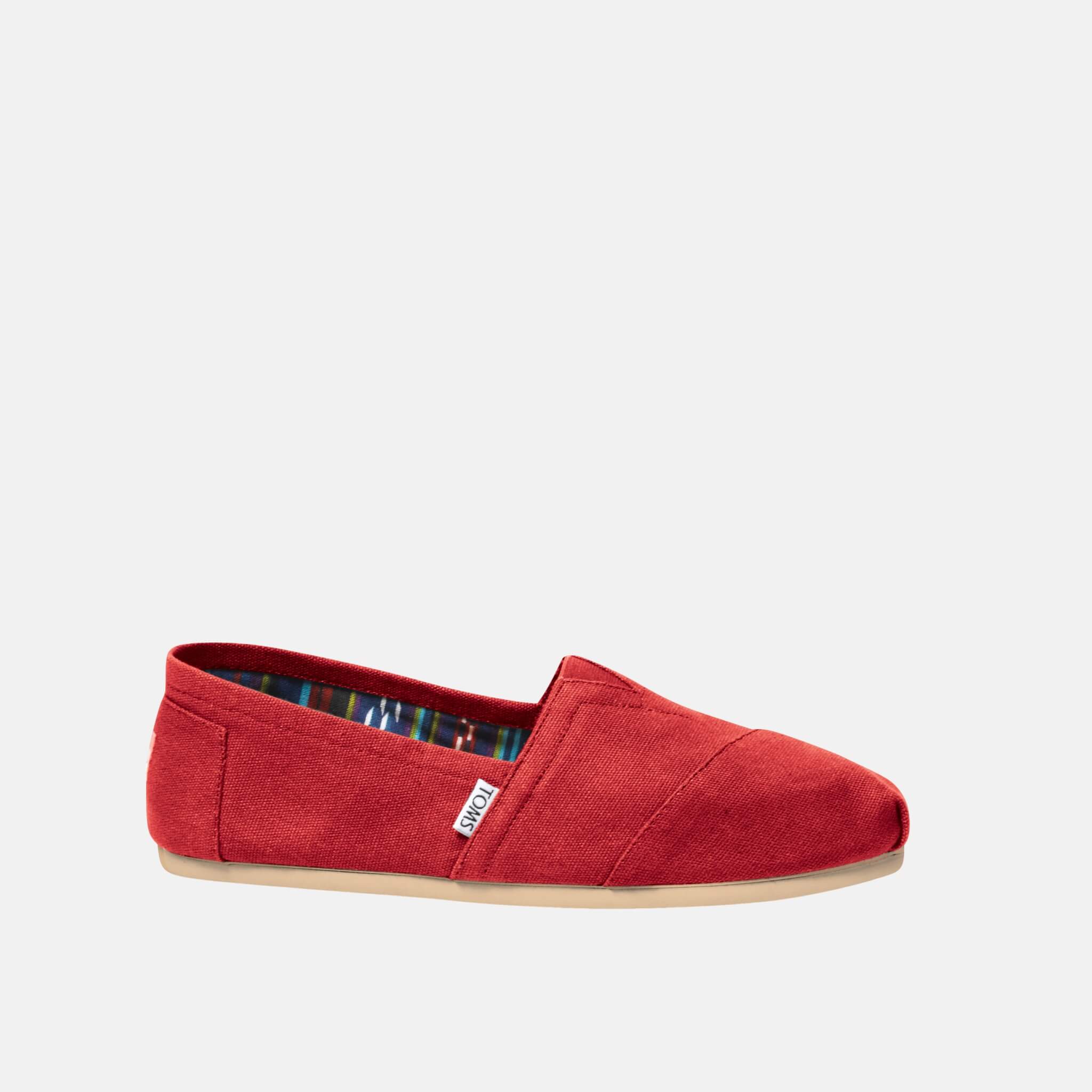Pánské červené TOMS Core Classics Alpargata