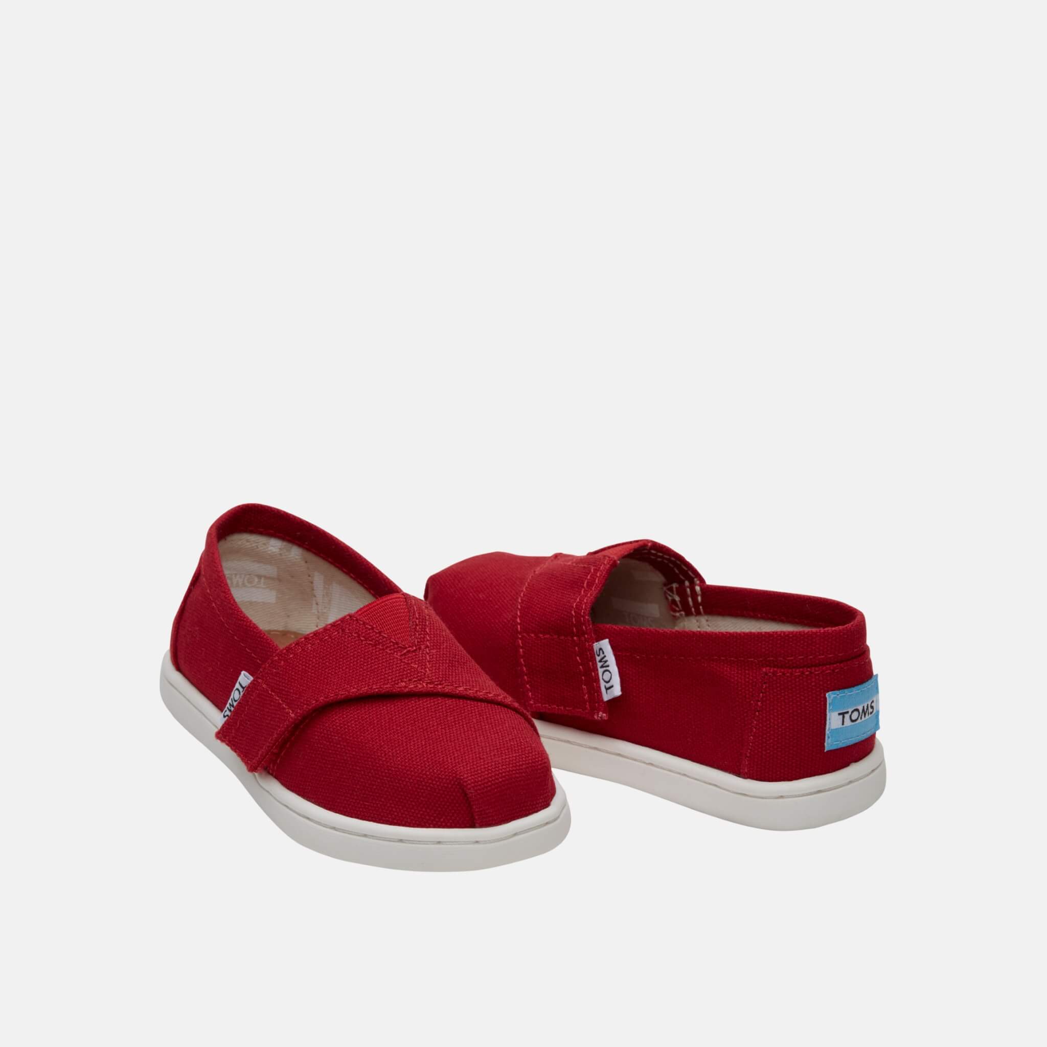 Dětské červené TOMS Core Classics Tiny Alpargata