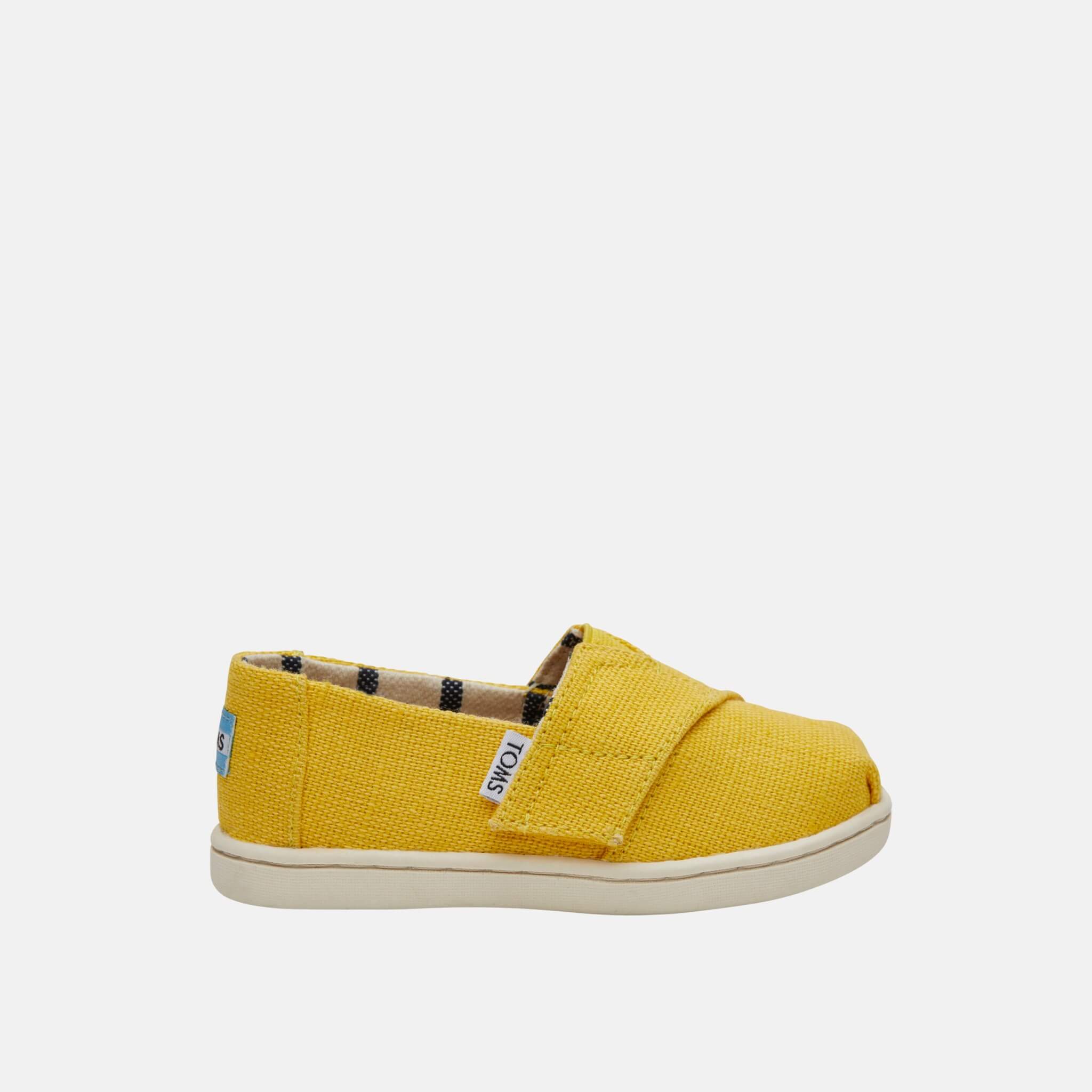 Dětské žluté TOMS Venice Collection Tiny Alpargata