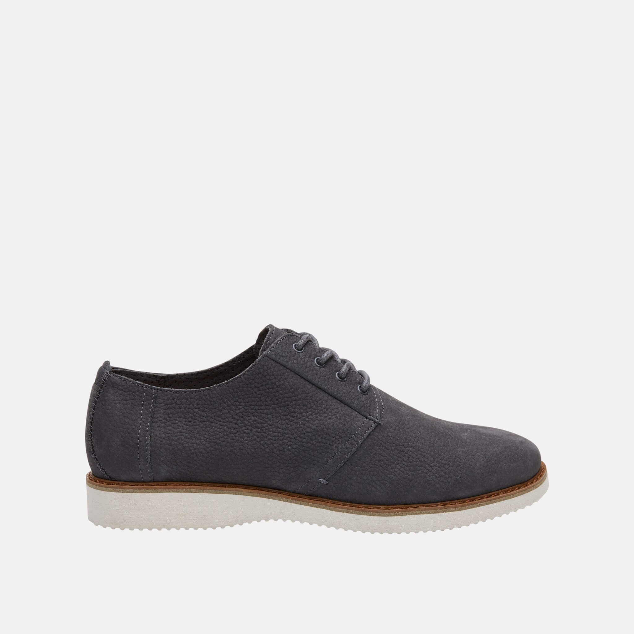Pánské šedomodré polobotky TOMS Nubuck Preston