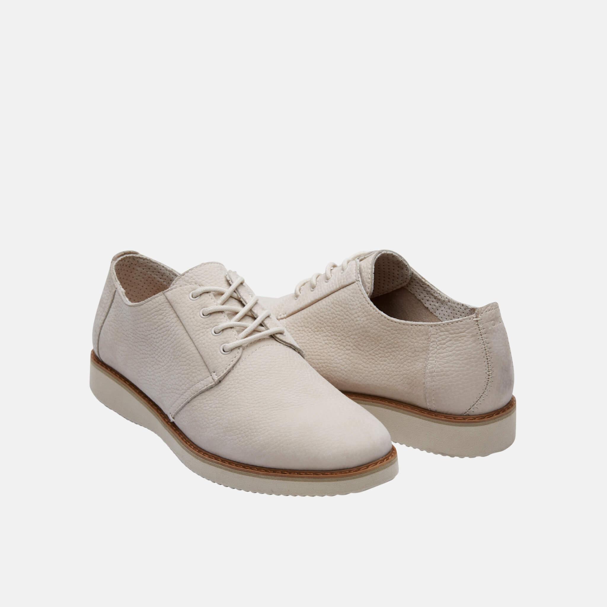 Pánské krémové polobotky TOMS Nubuck Preston