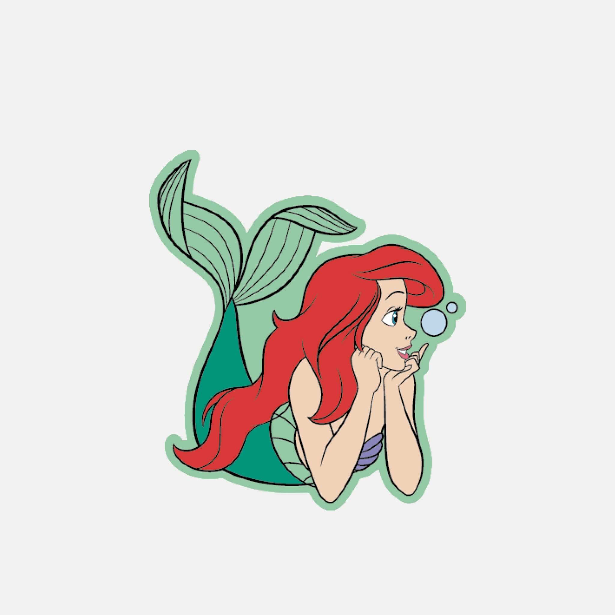 Odznáček Jibbitz – Princess Ariel