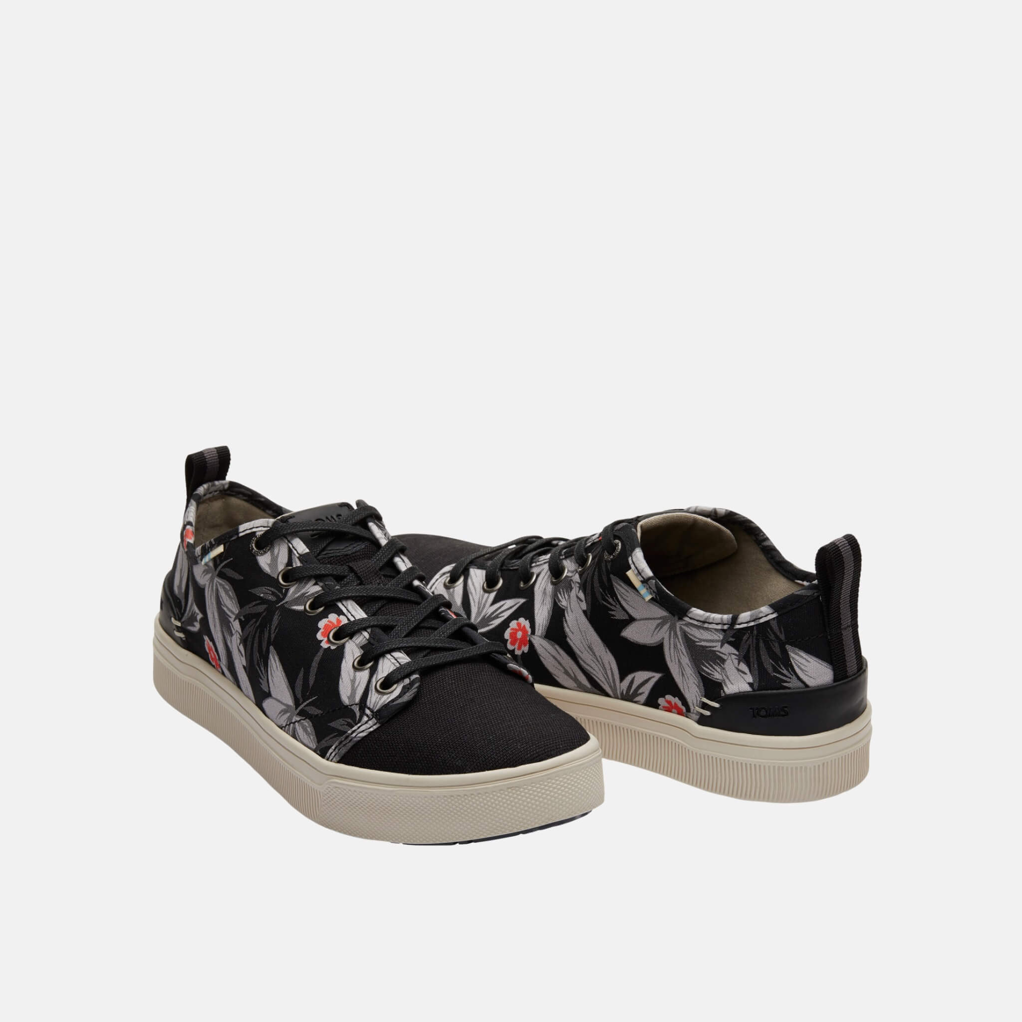 Pánské černé tenisky s potiskem TOMS TRVL Lite Low Sneaker