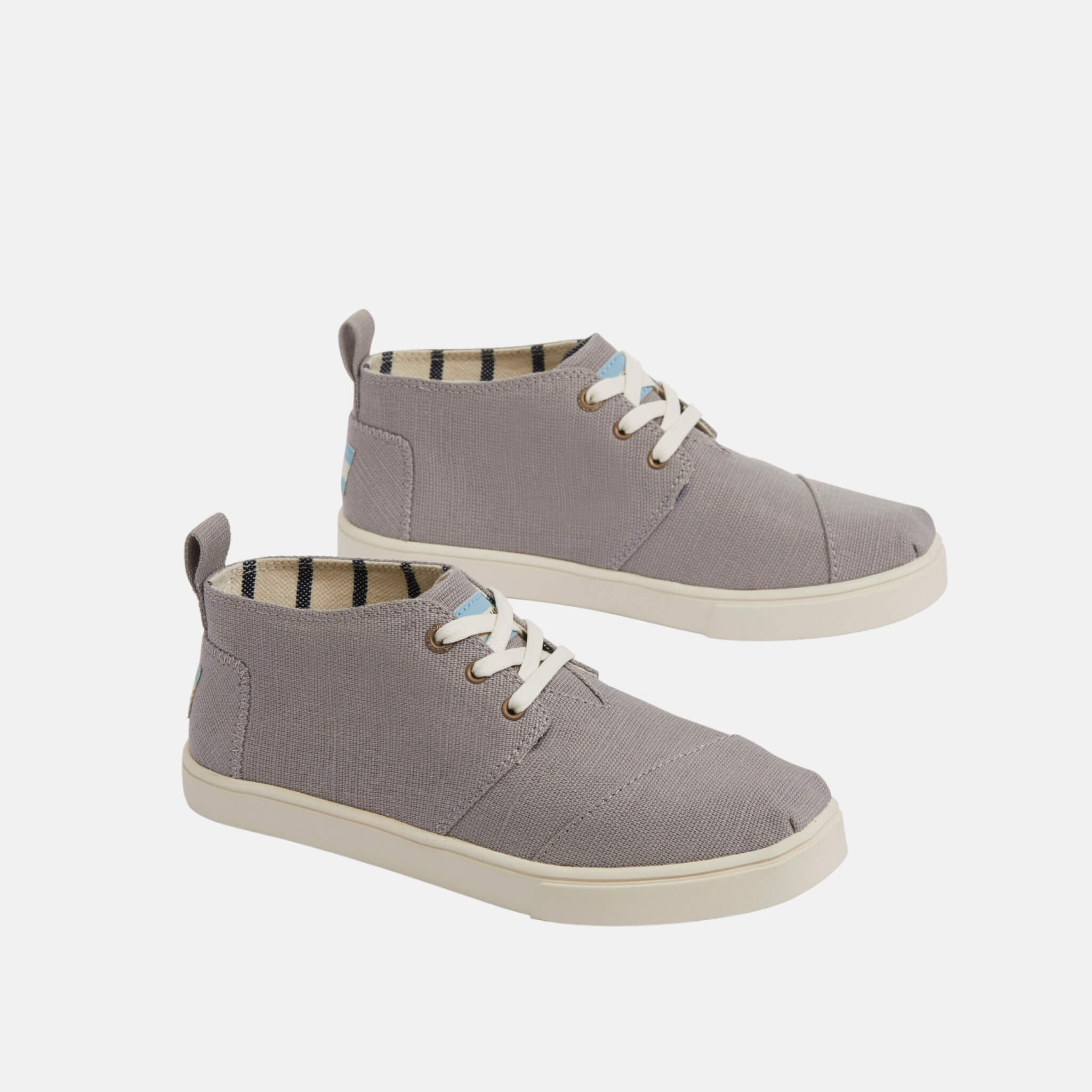 Dámské šedé kotníkové tenisky TOMS Morning Dove Botas