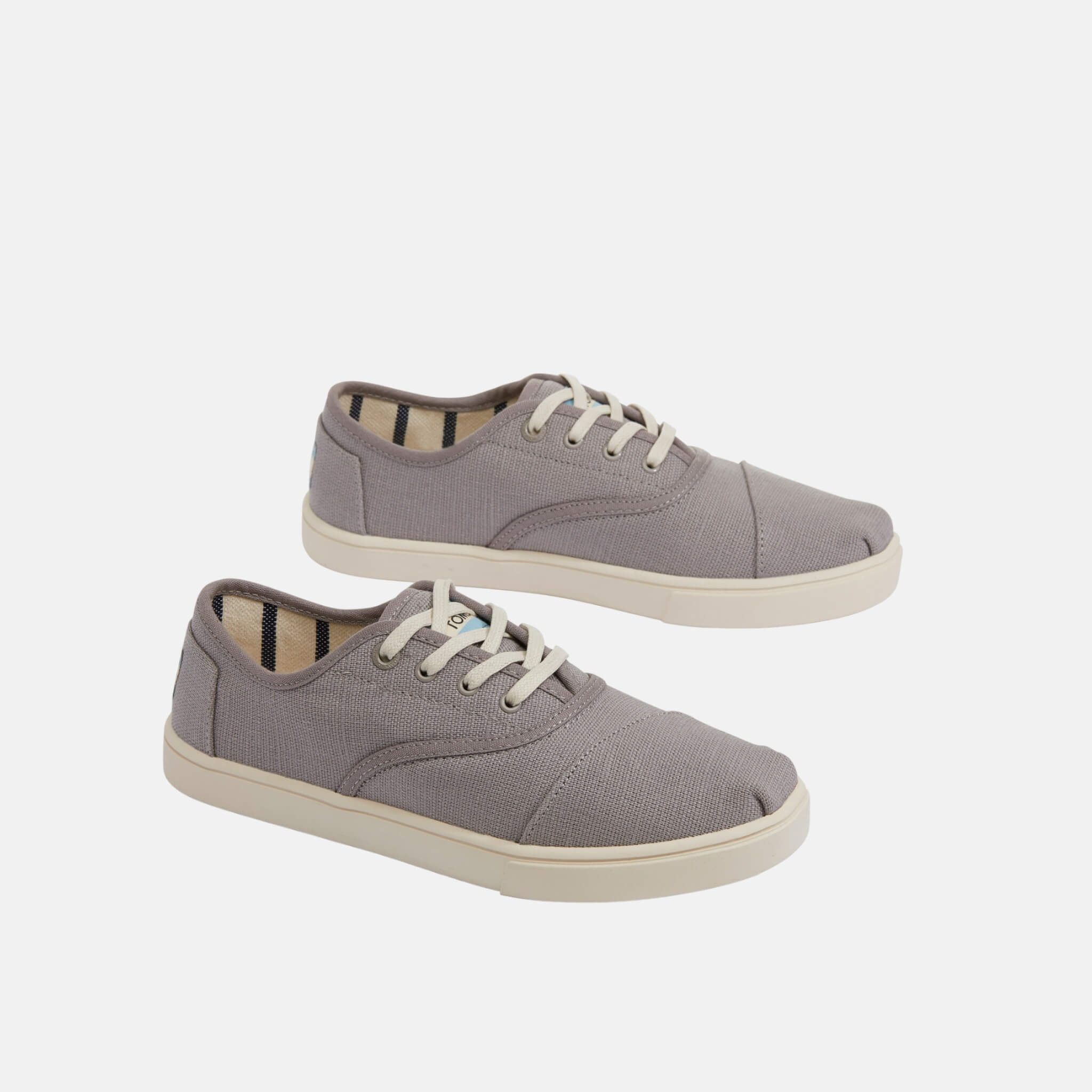 Dámské šedé tenisky TOMS Morning Dove Cordones