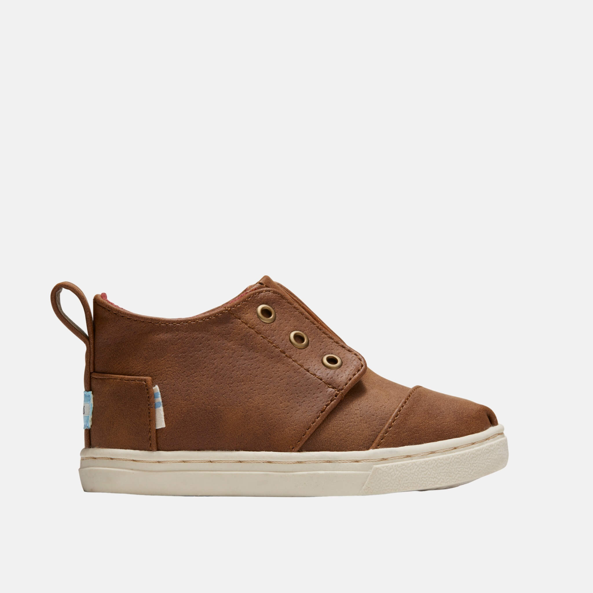 Dětské hnědé tenisky TOMS Tiny Botas Cupsole