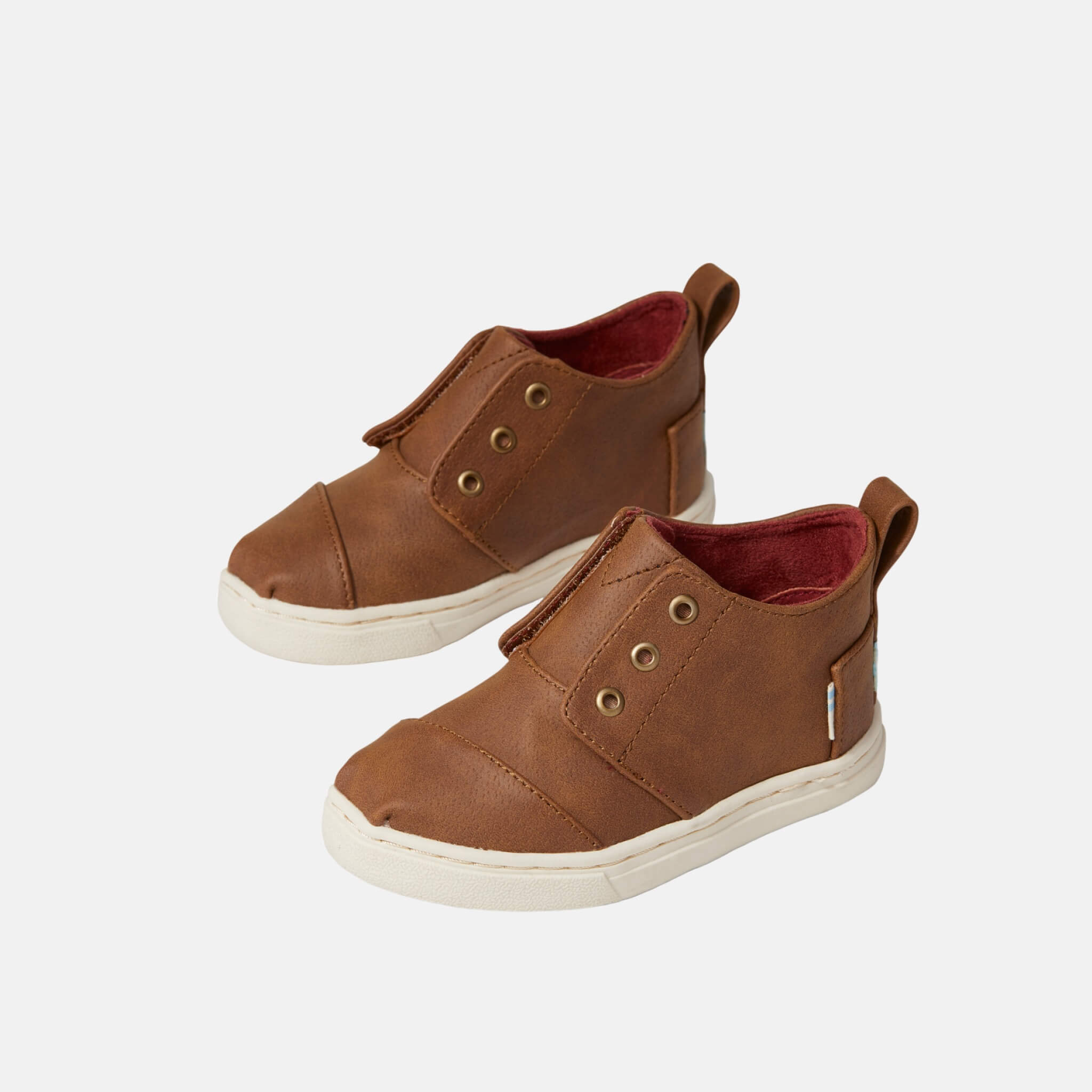 Dětské hnědé tenisky TOMS Tiny Botas Cupsole