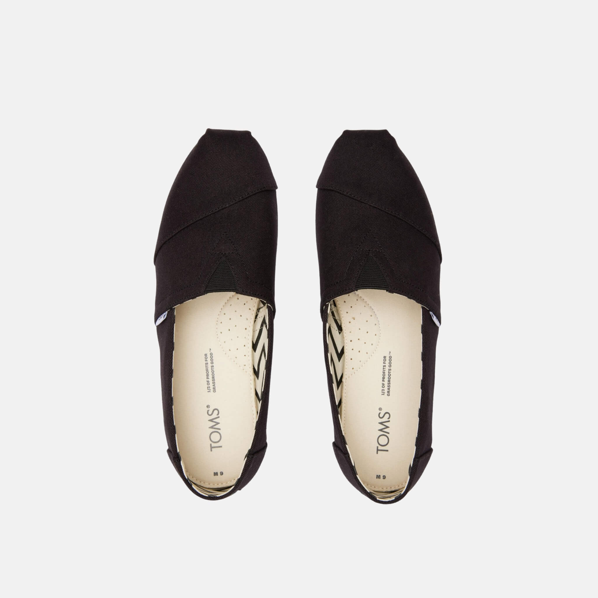 Pánské černé espadrilky TOMS Alpargata