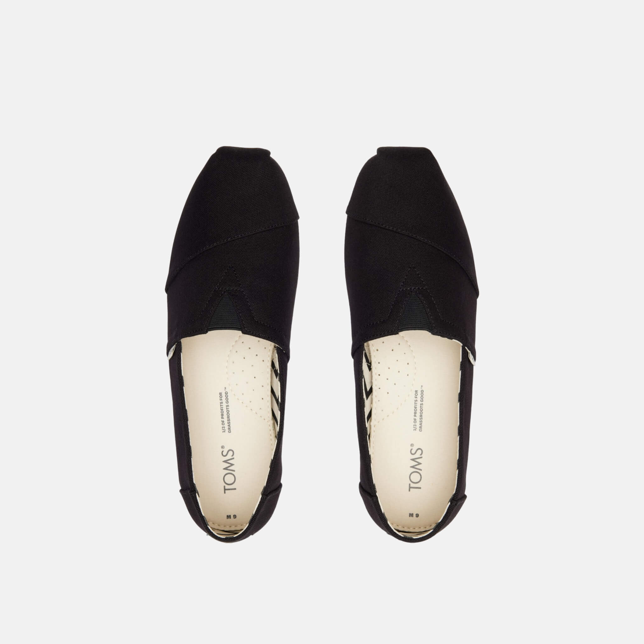 Pánské černé espadrilky TOMS Alpargata
