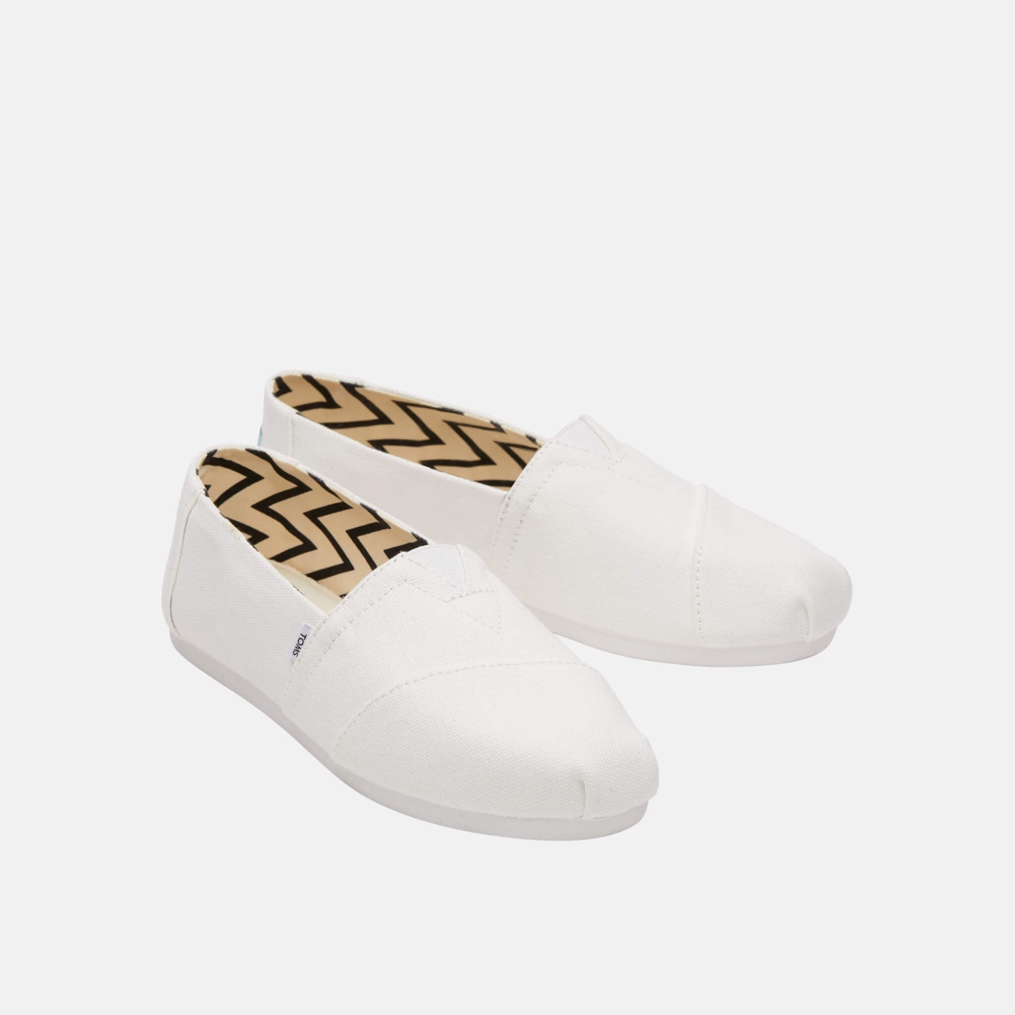 Dámské bílé espadrilky TOMS Alpargata