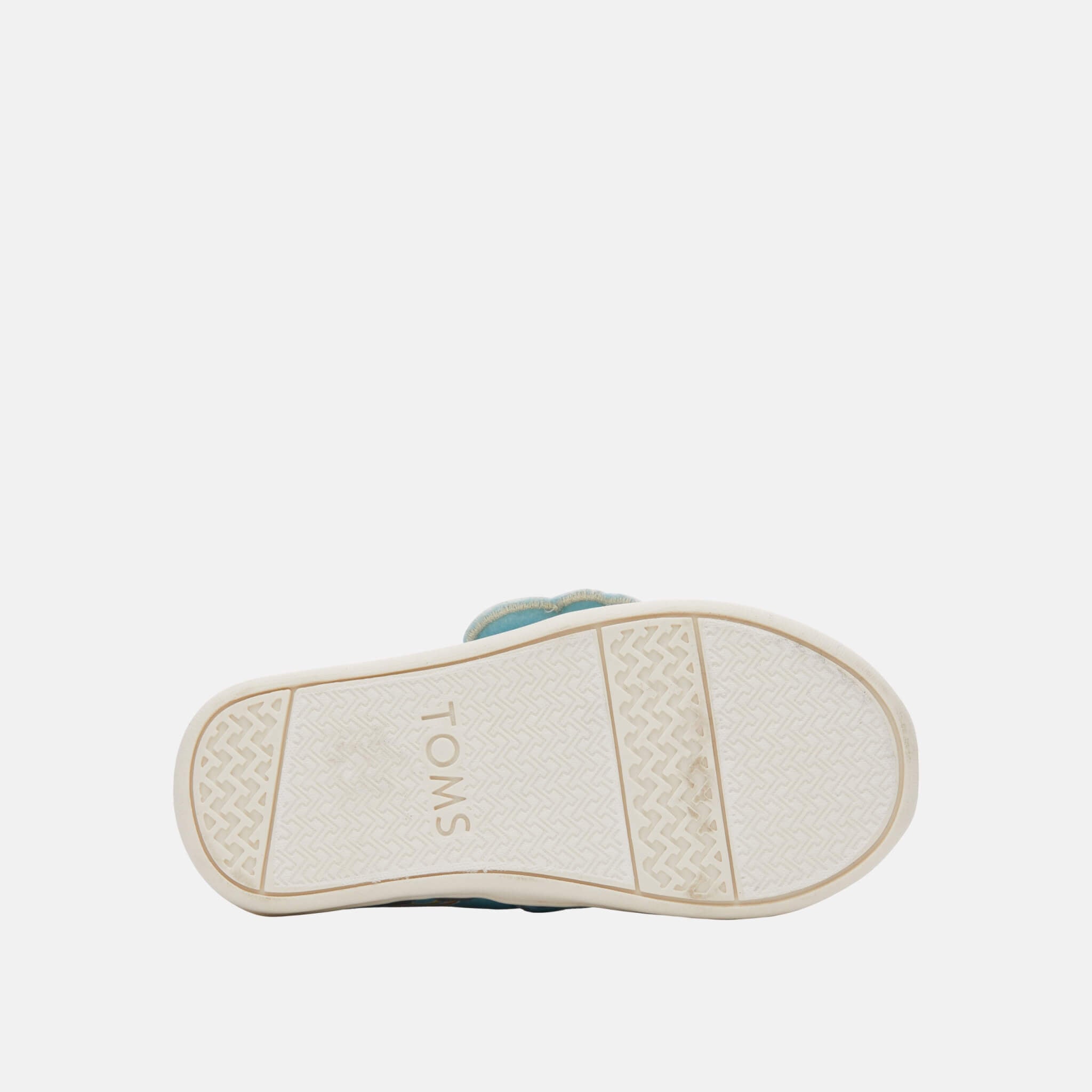 Dětské modré espadrilky s duhou TOMS Tiny Alpargata