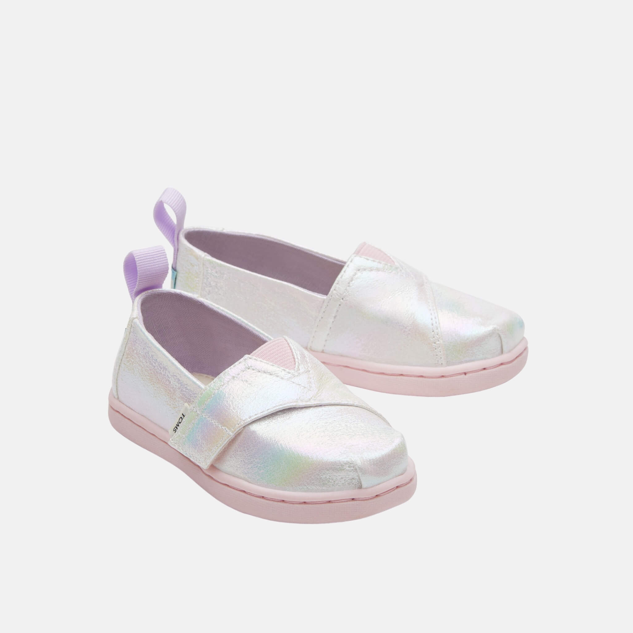 Dětské bílé espadrilky TOMS Tiny Alpargata