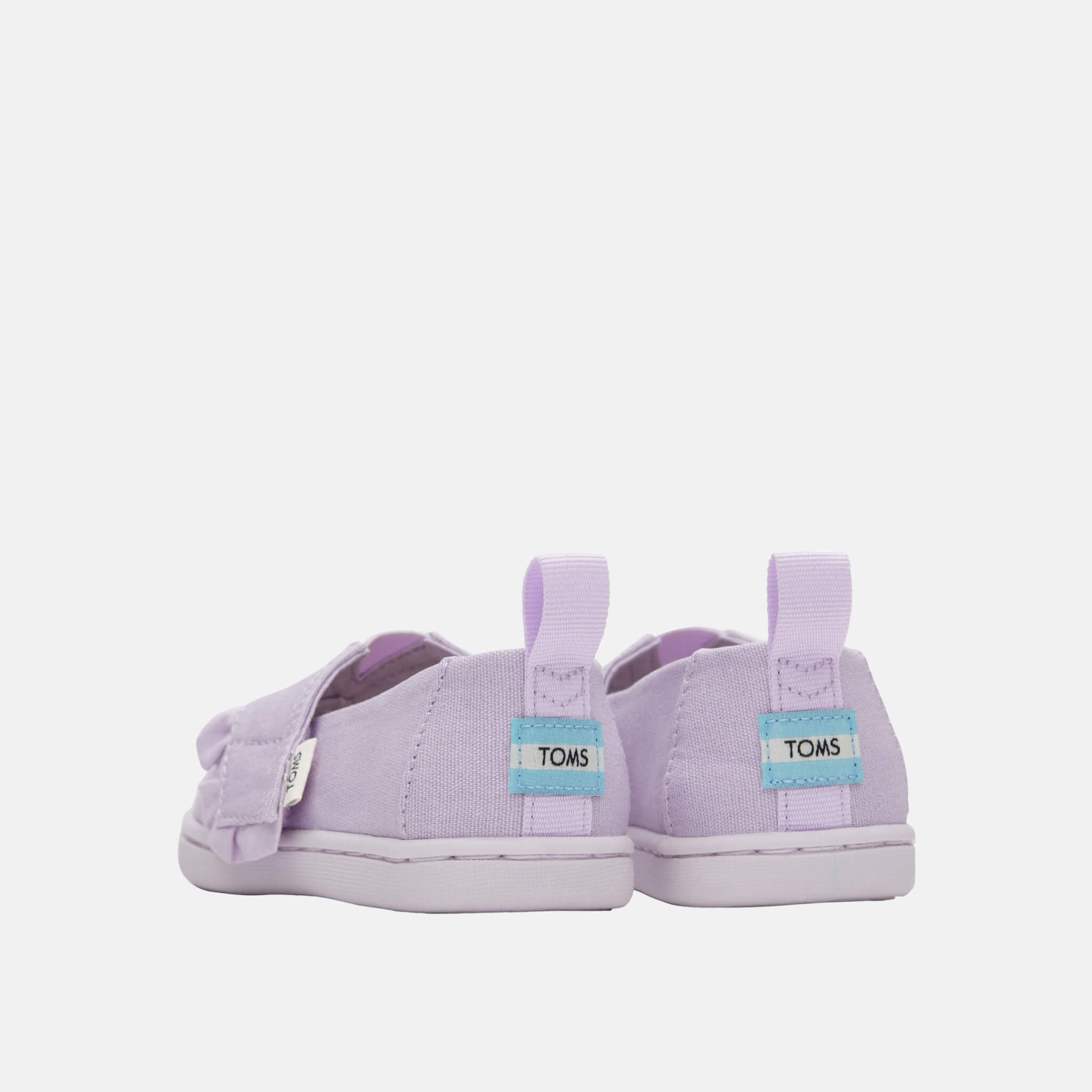 Dětské fialové espadrilky TOMS Tiny Alpargata