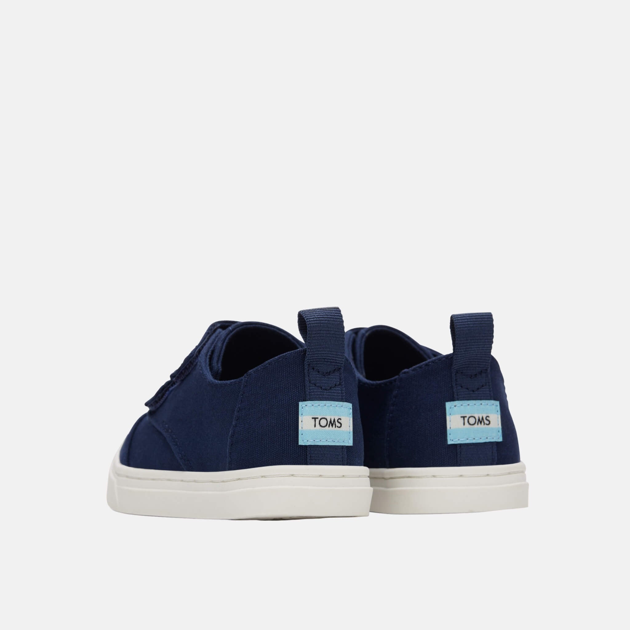 Dětské modré tenisky TOMS Tiny Cordones Cupsole Double Strap