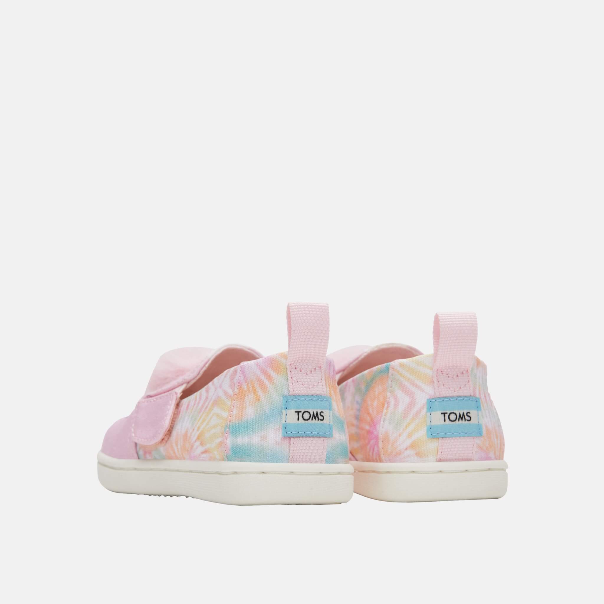 Dětské růžové espadrilky TOMS Tiny Alpargata Twin Gore