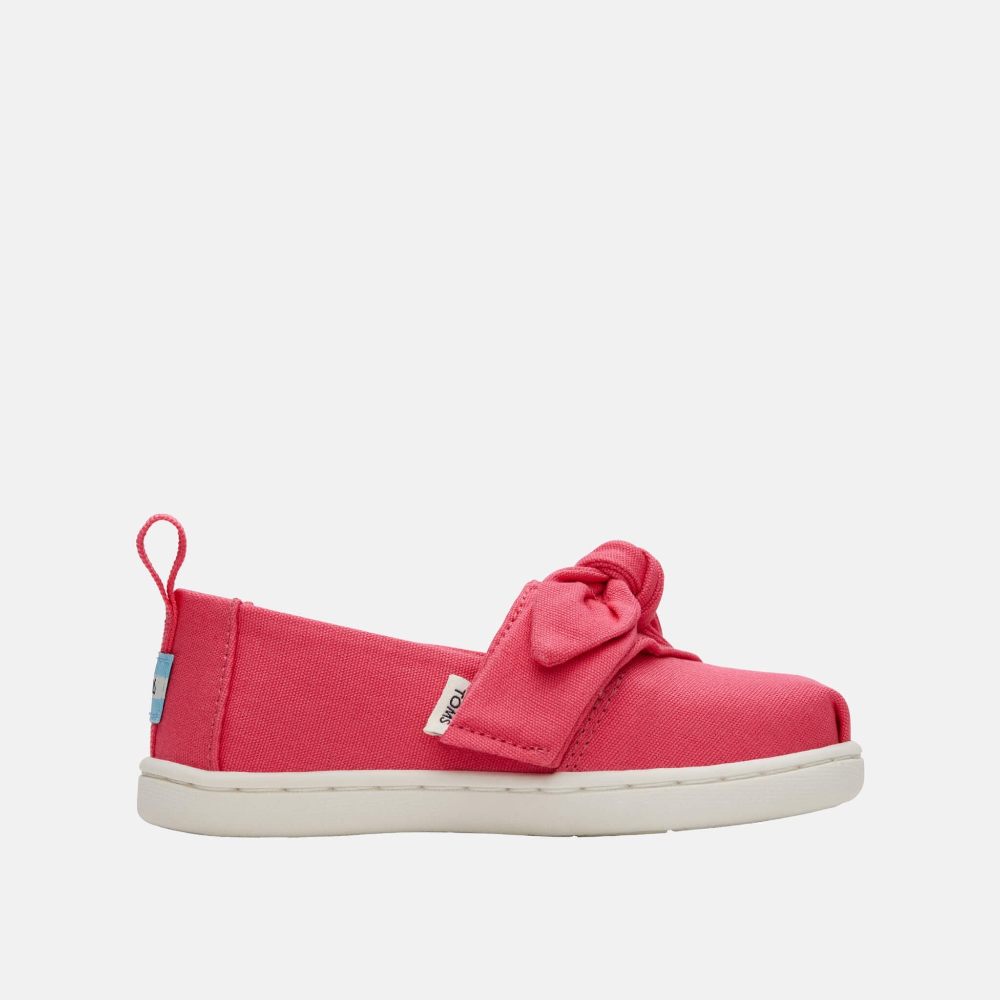 Dětské růžové espadrilky TOMS Tiny Alpargata