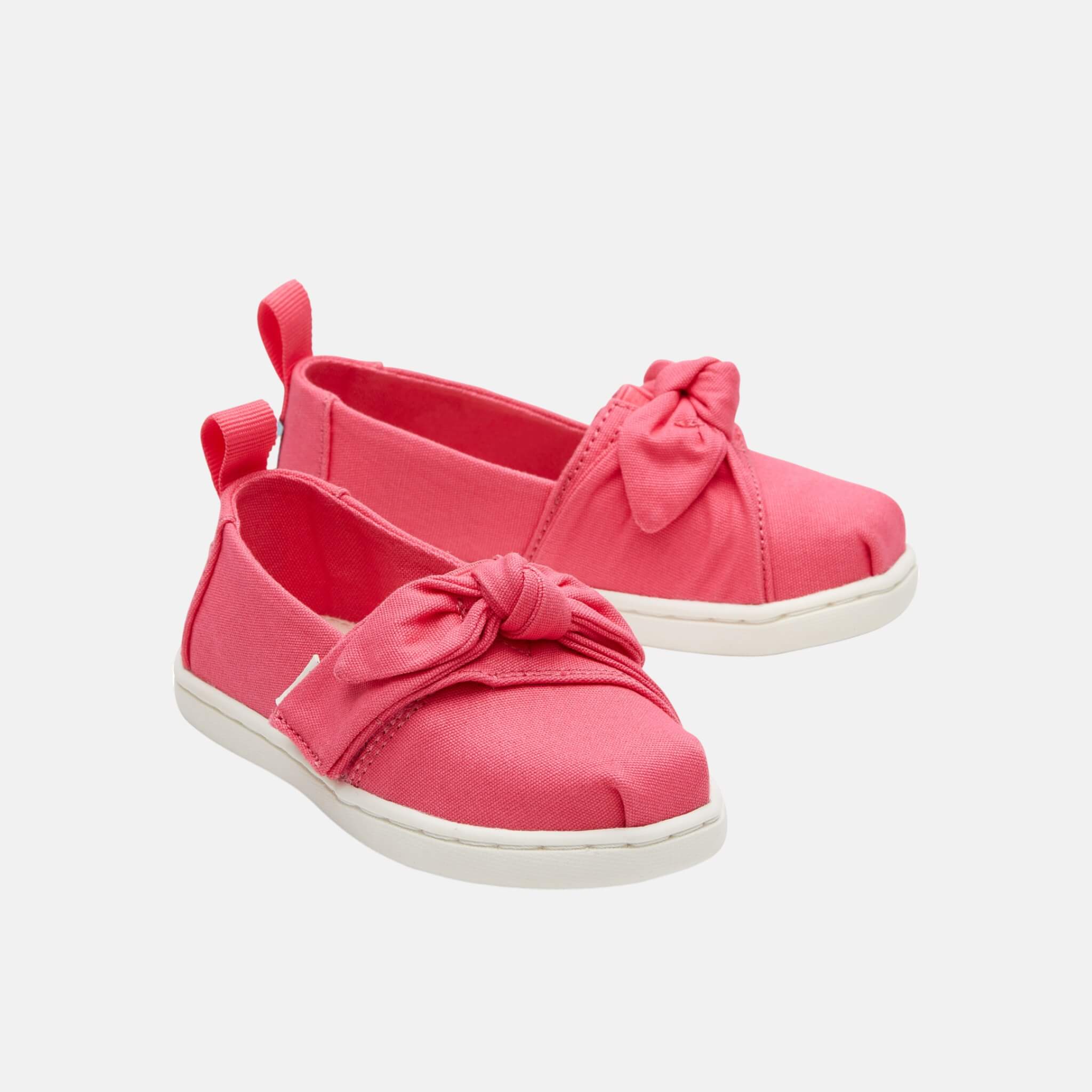 Dětské růžové espadrilky TOMS Tiny Alpargata