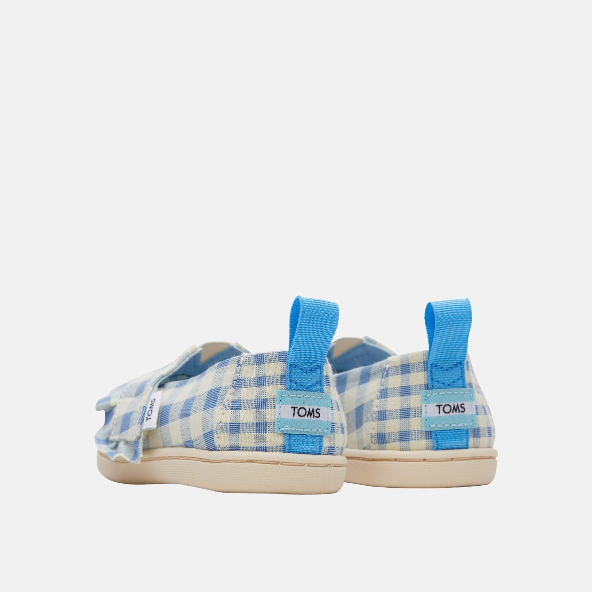 Dětské modré espadrilky TOMS Tiny Alpargata