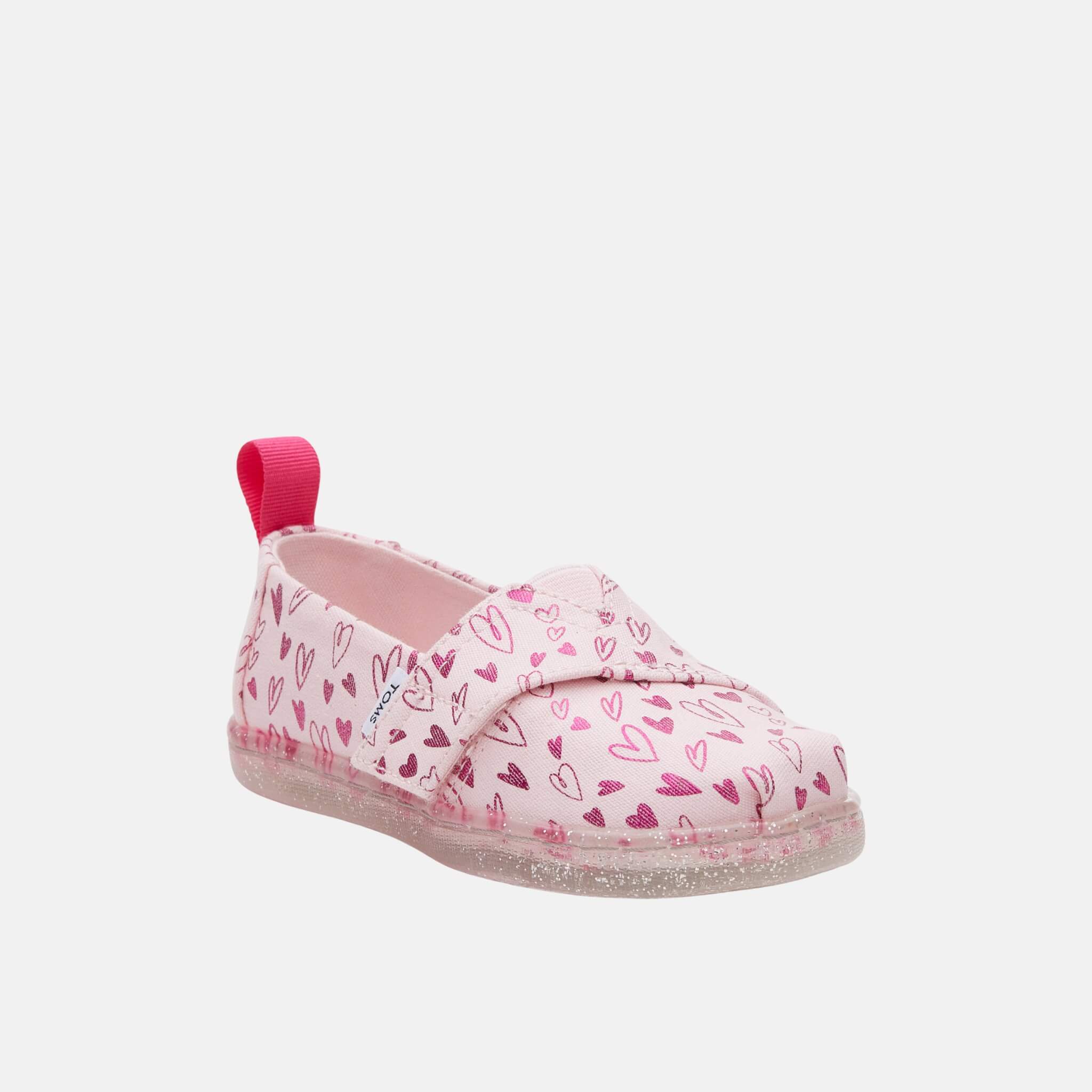 Dětské růžové espadrilky TOMS Tiny Alpargata