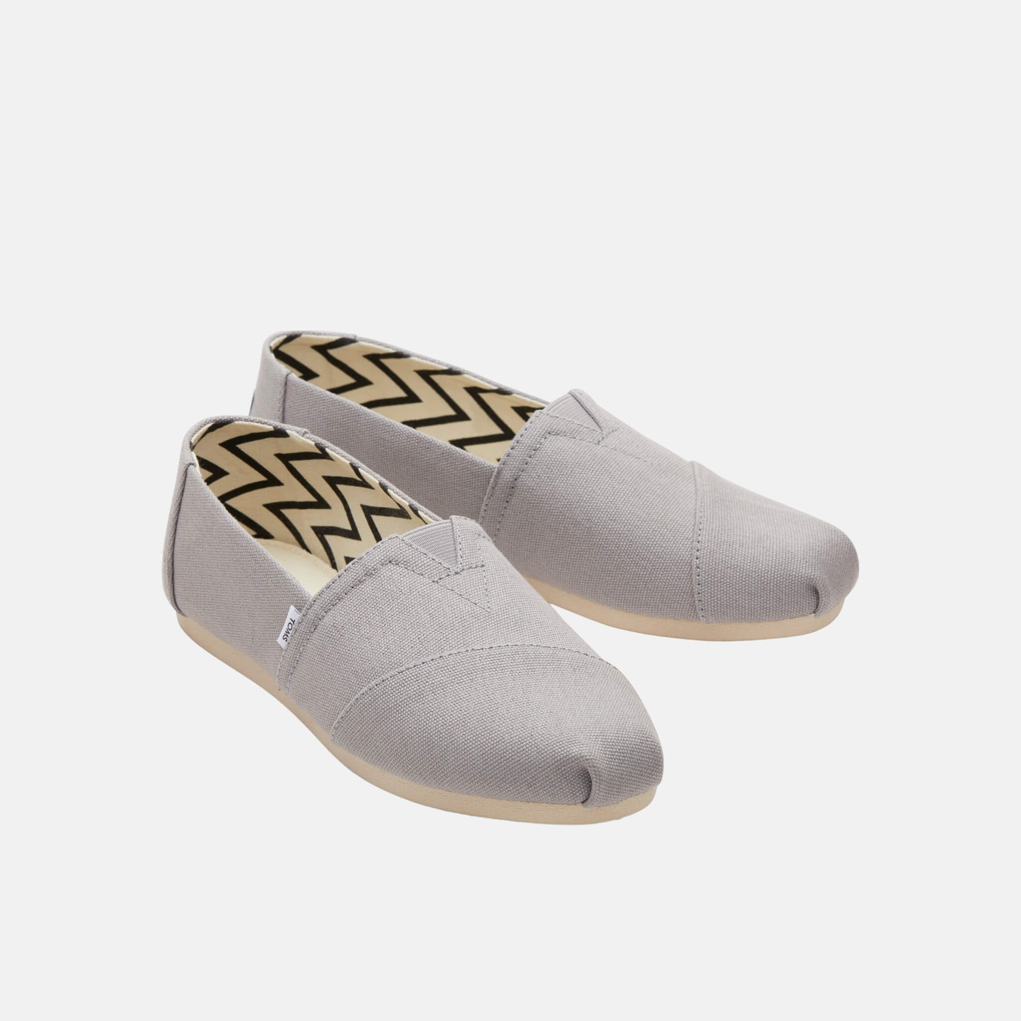 Dámské šedé espadrilky TOMS Alpargata