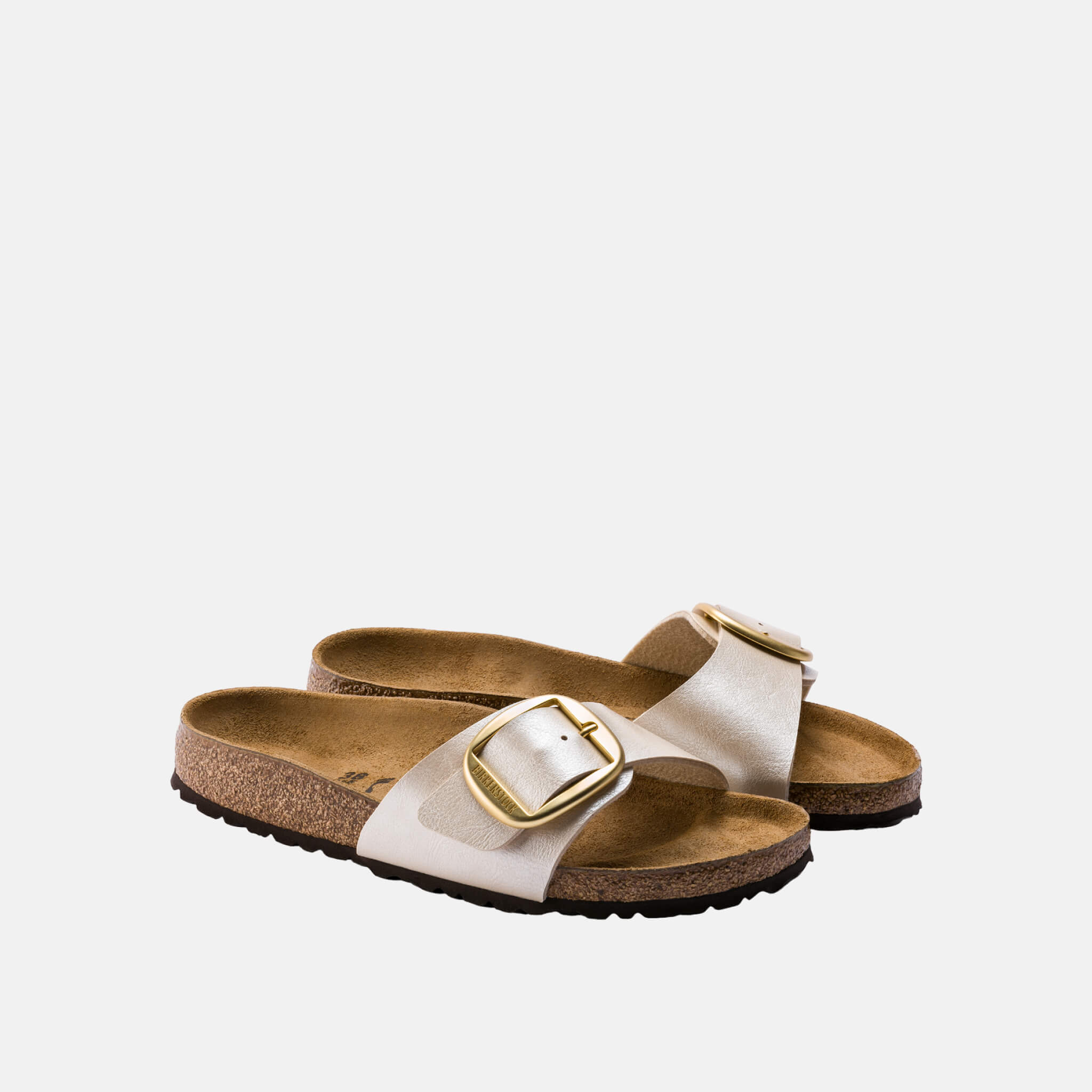 Perleťové Regular Pantofle Birkenstock Madrid Big Buckle Graceful