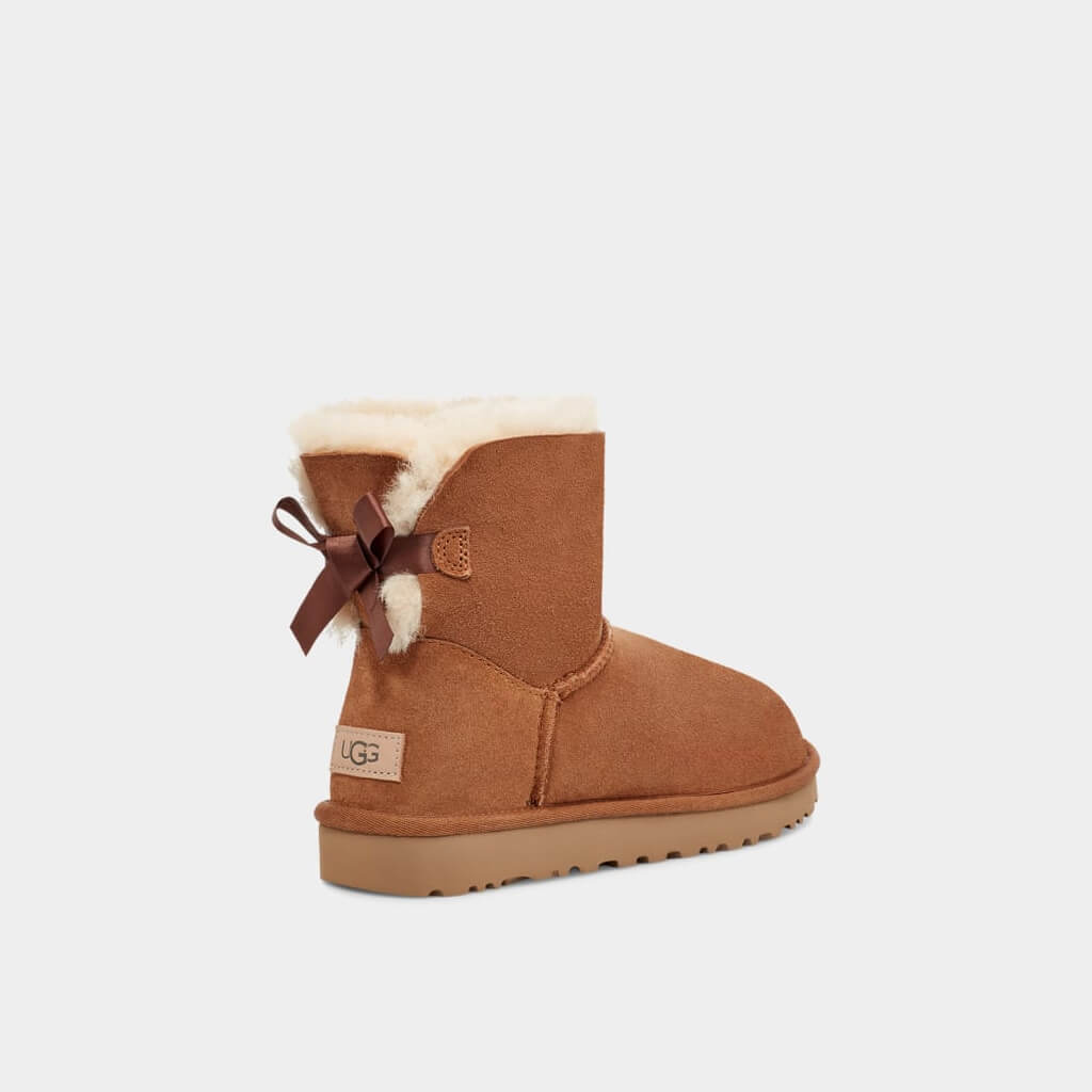 Boots UGG Mini Bailey Bow II Chestnut