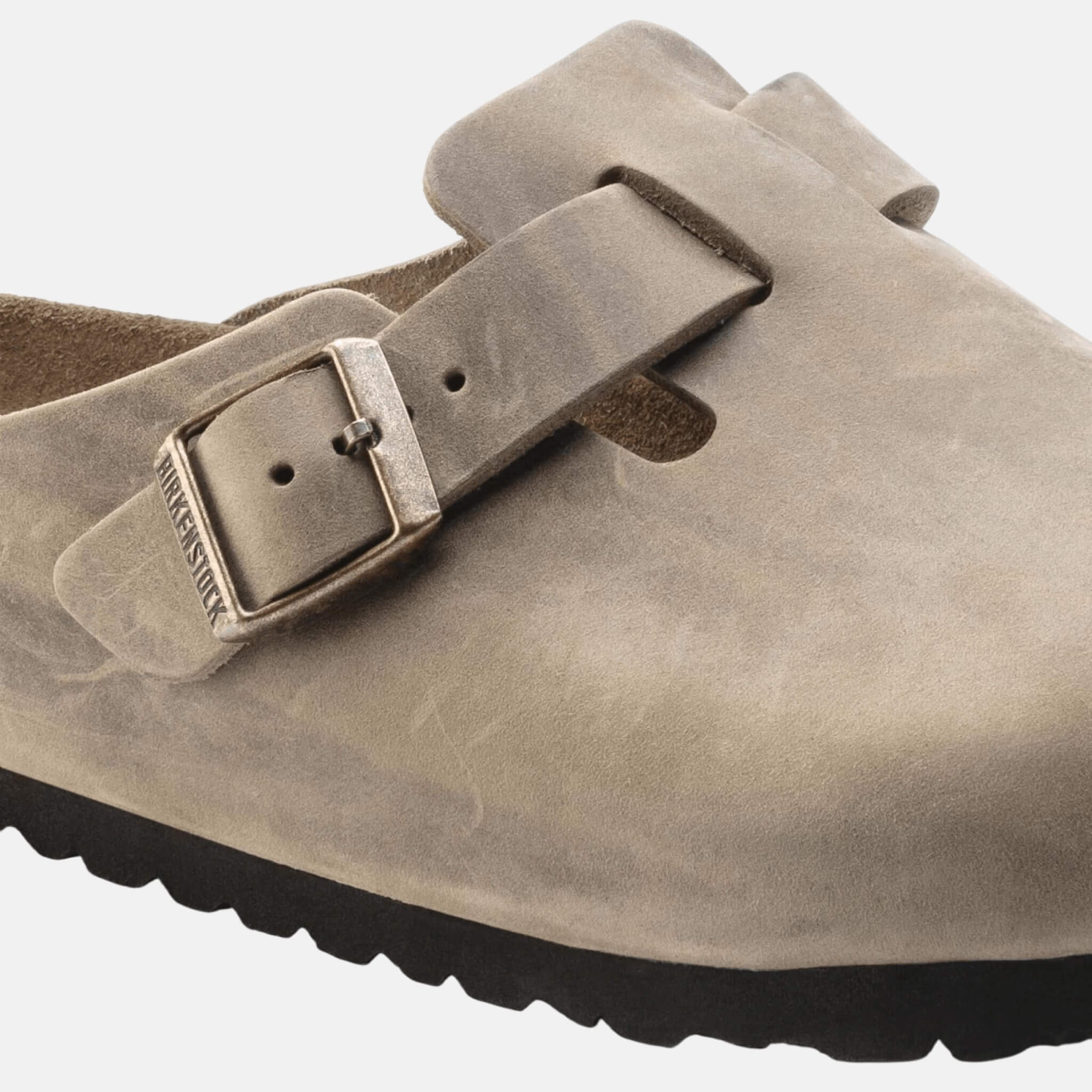 Hnědé Regular Pantofle Boston Soft Footbed Natural Leather Oiled