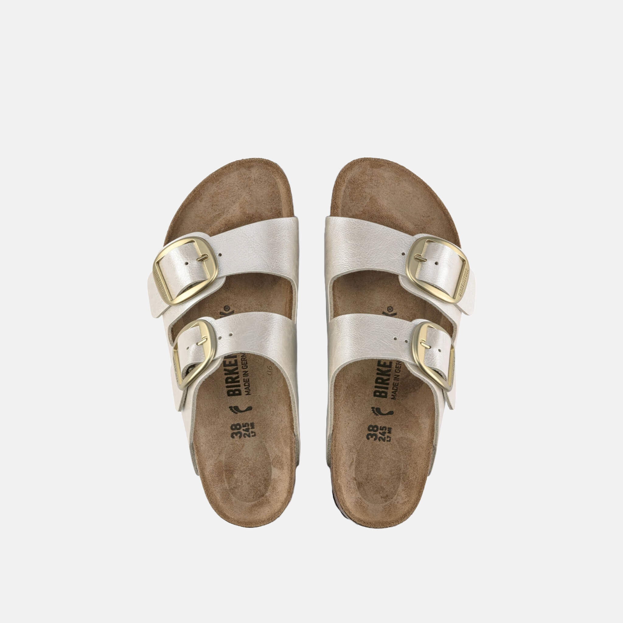 Perleťové pantofle Birkenstock Arizona Big Buckle Graceful