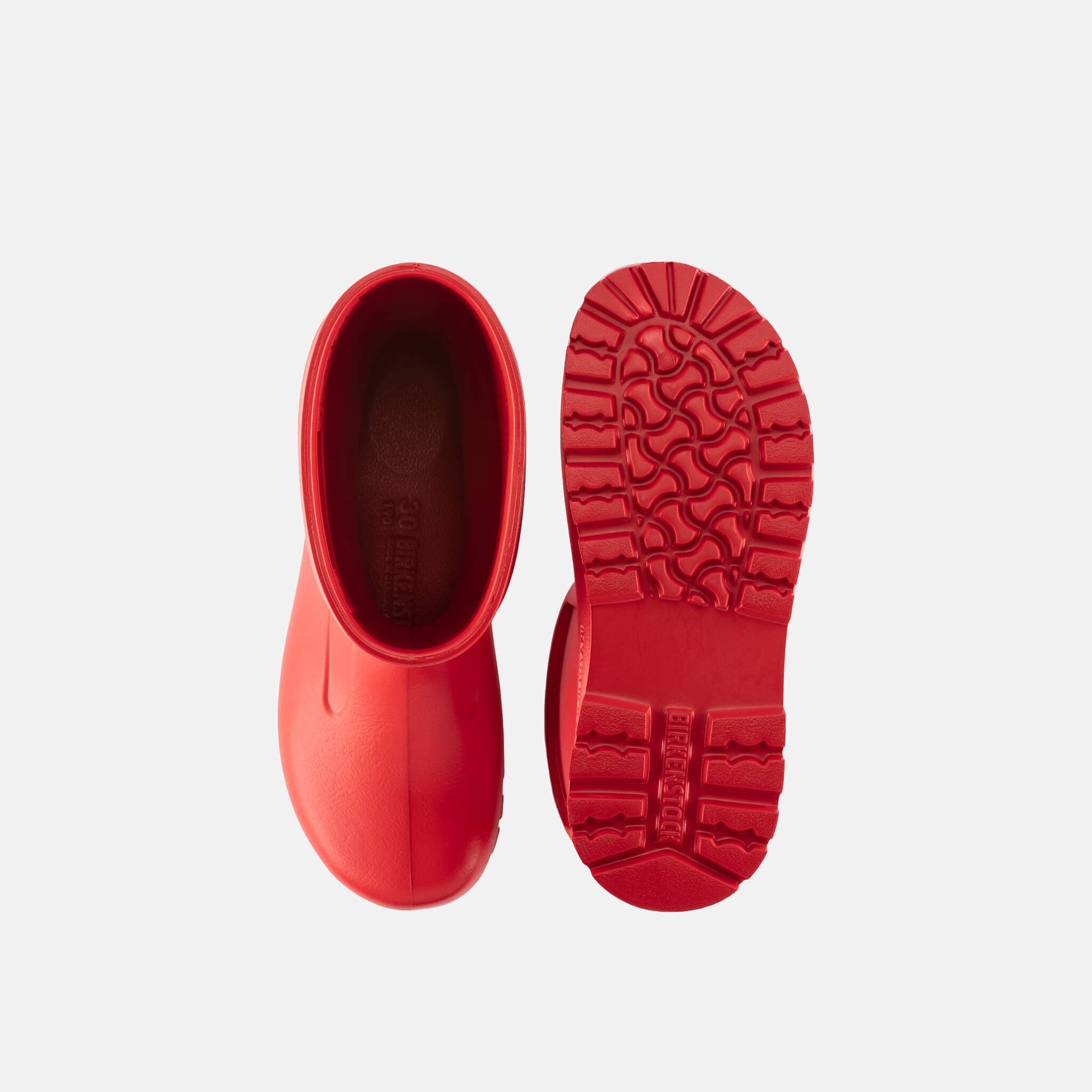 Dětské červené holínky Birkenstock Derry EVA