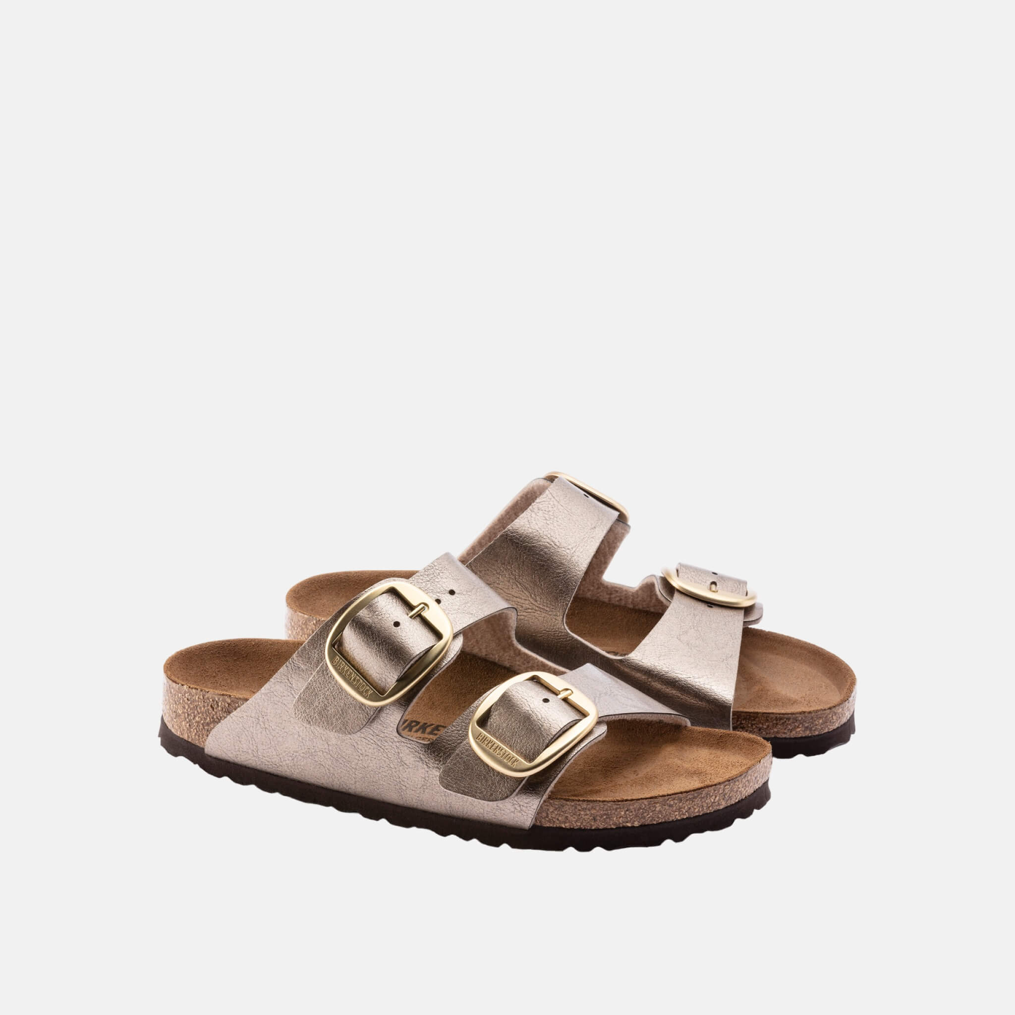 Zlaté Regular Pantofle Birkenstock Arizona Big Buckle Graceful