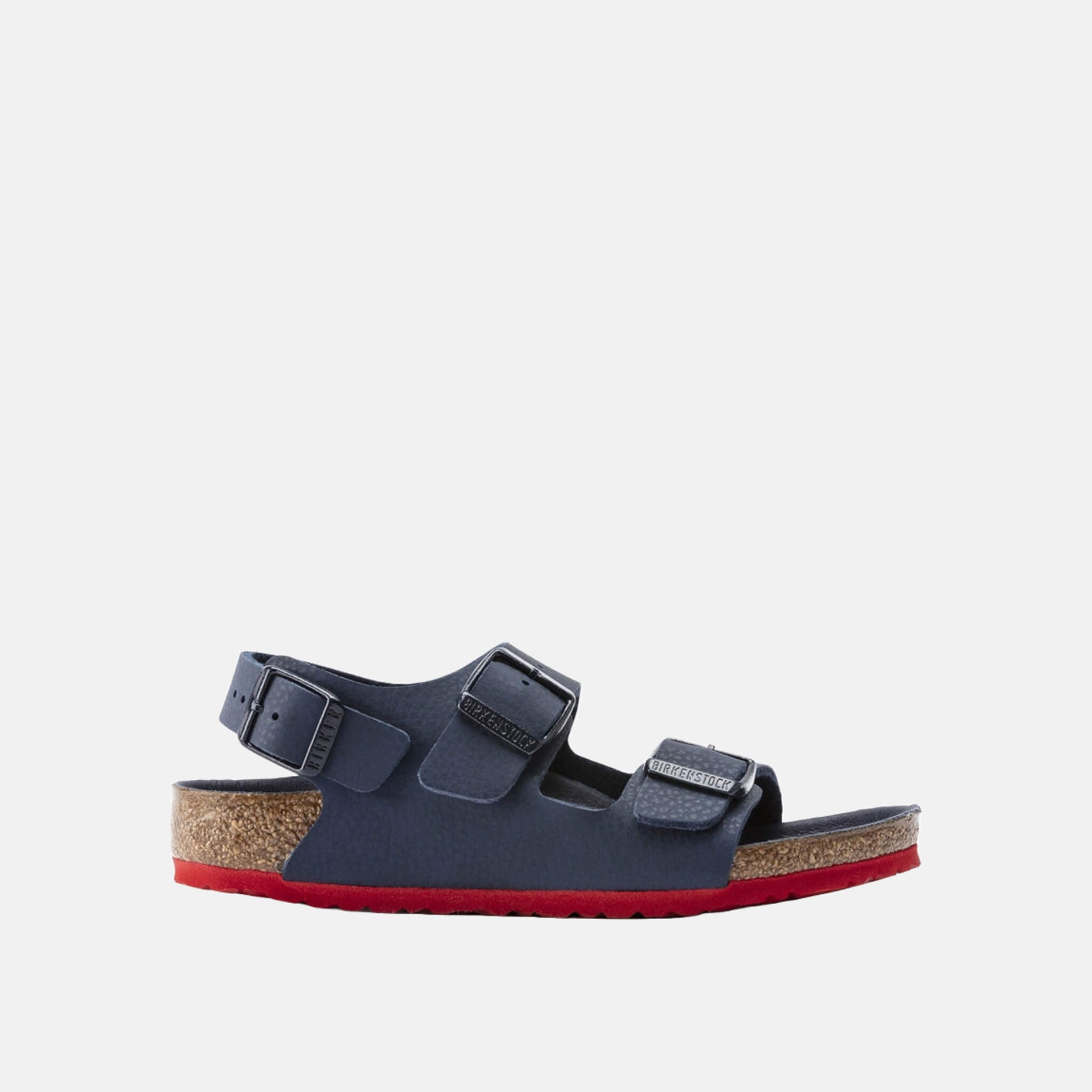 Dětské modré sandály Birkenstock Milano Birko-Flor