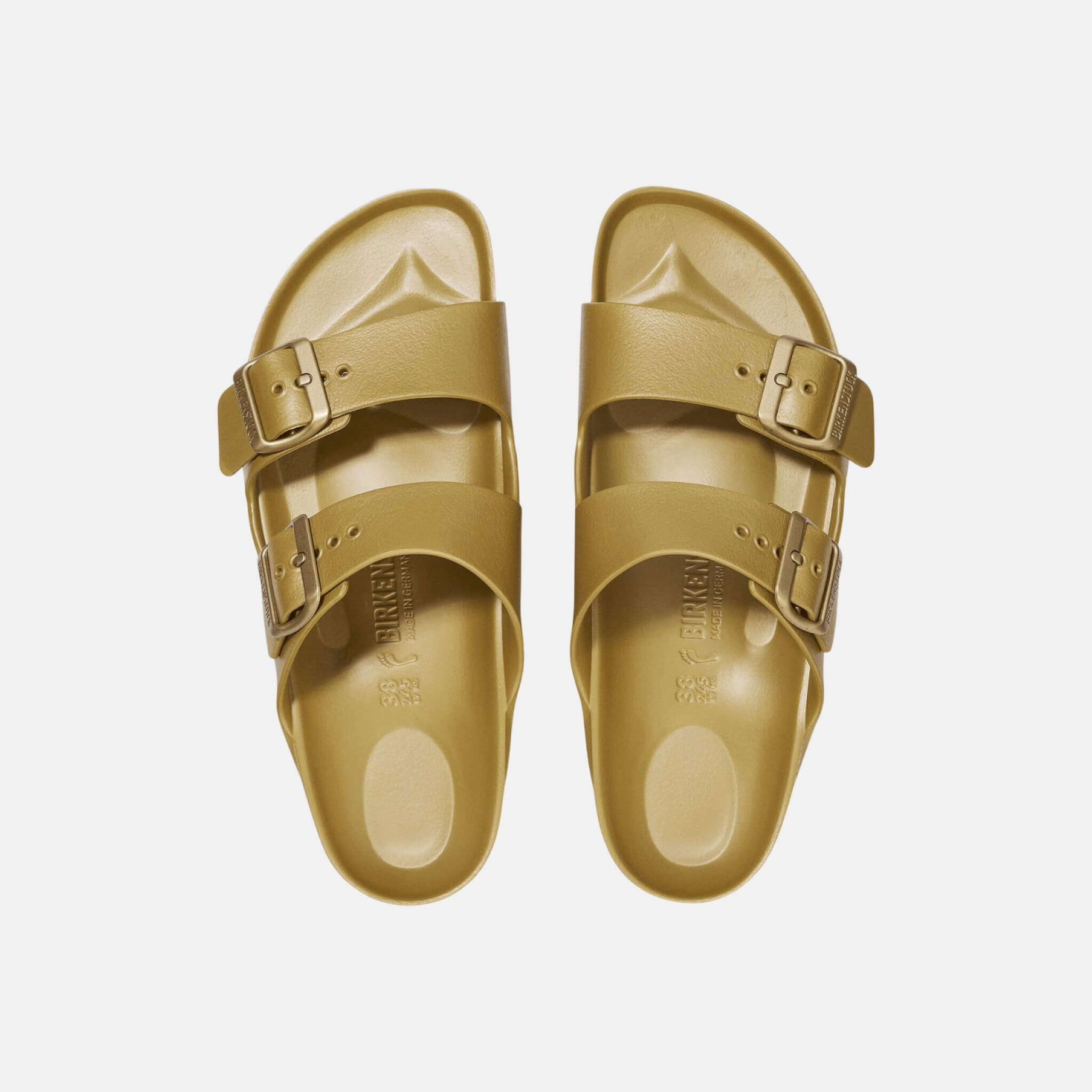 Zlaté pantofle Birkenstock Arizona EVA