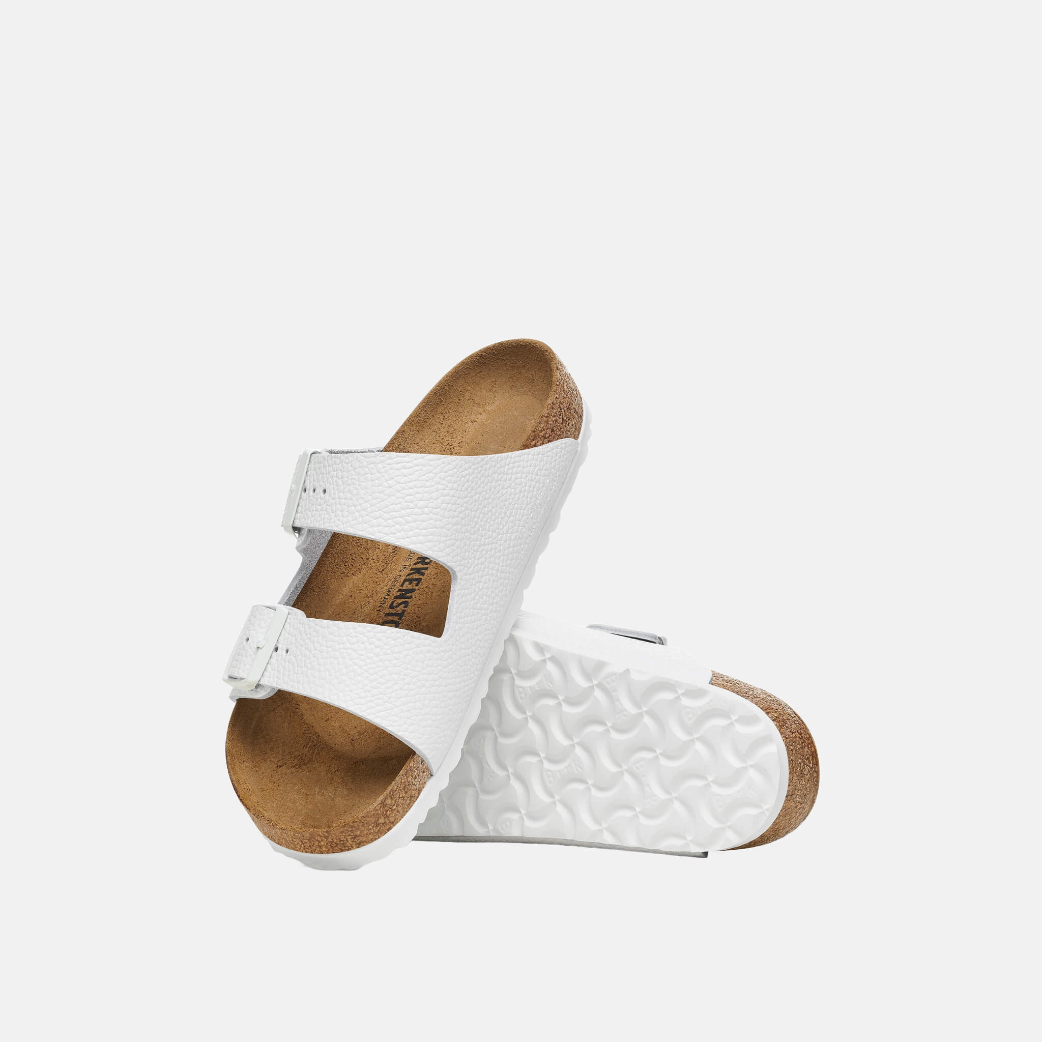 Bílé pantofle Arizona Smooth Leather