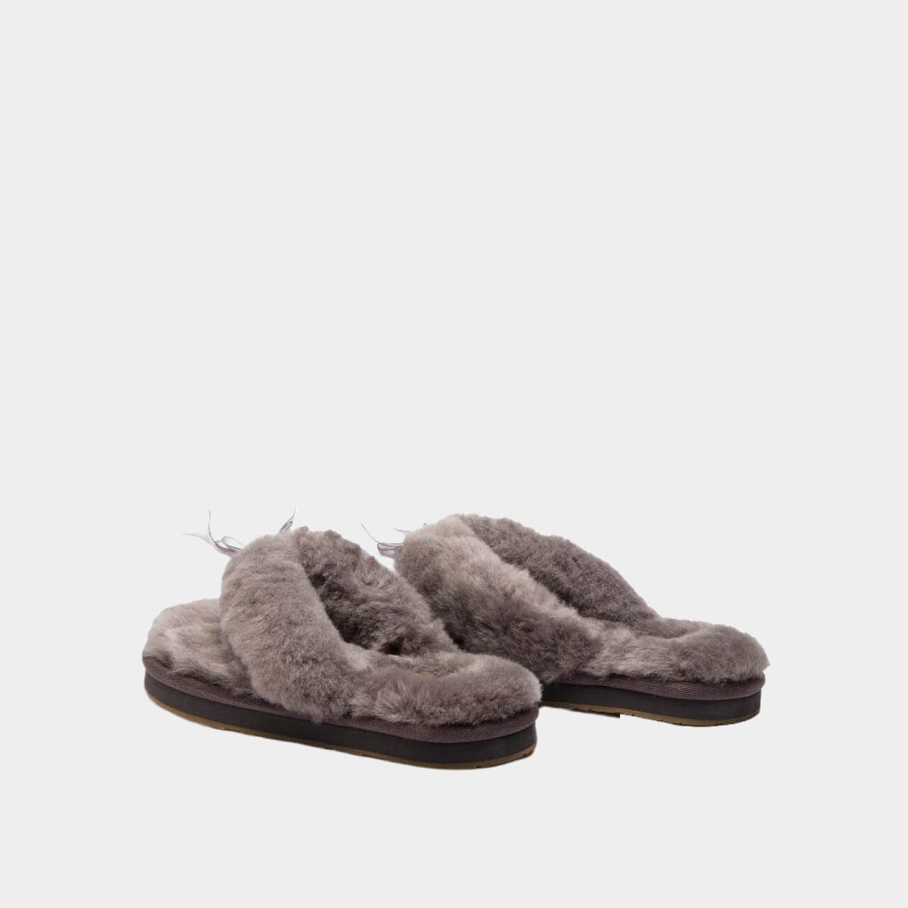 Boty UGG Fluff Flip Flop III Grey