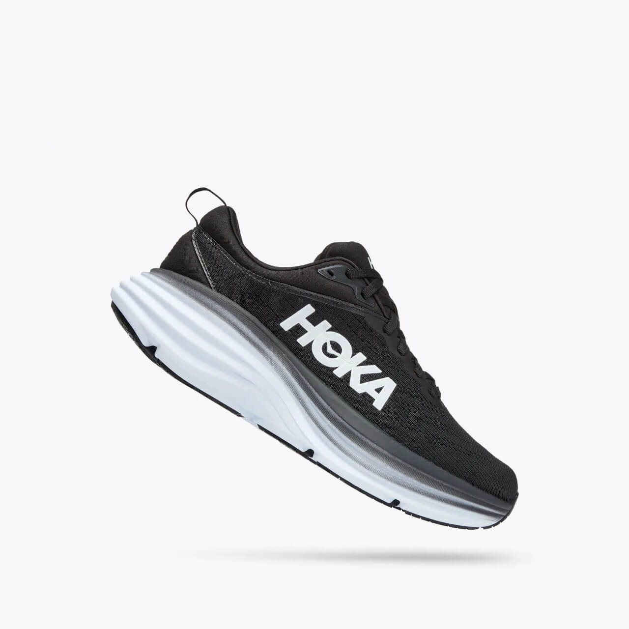 Dámské černé běžecké tenisky Hoka Bondi 8