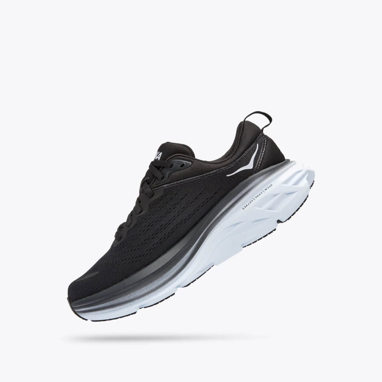 Dámské černé běžecké tenisky Hoka Bondi 8