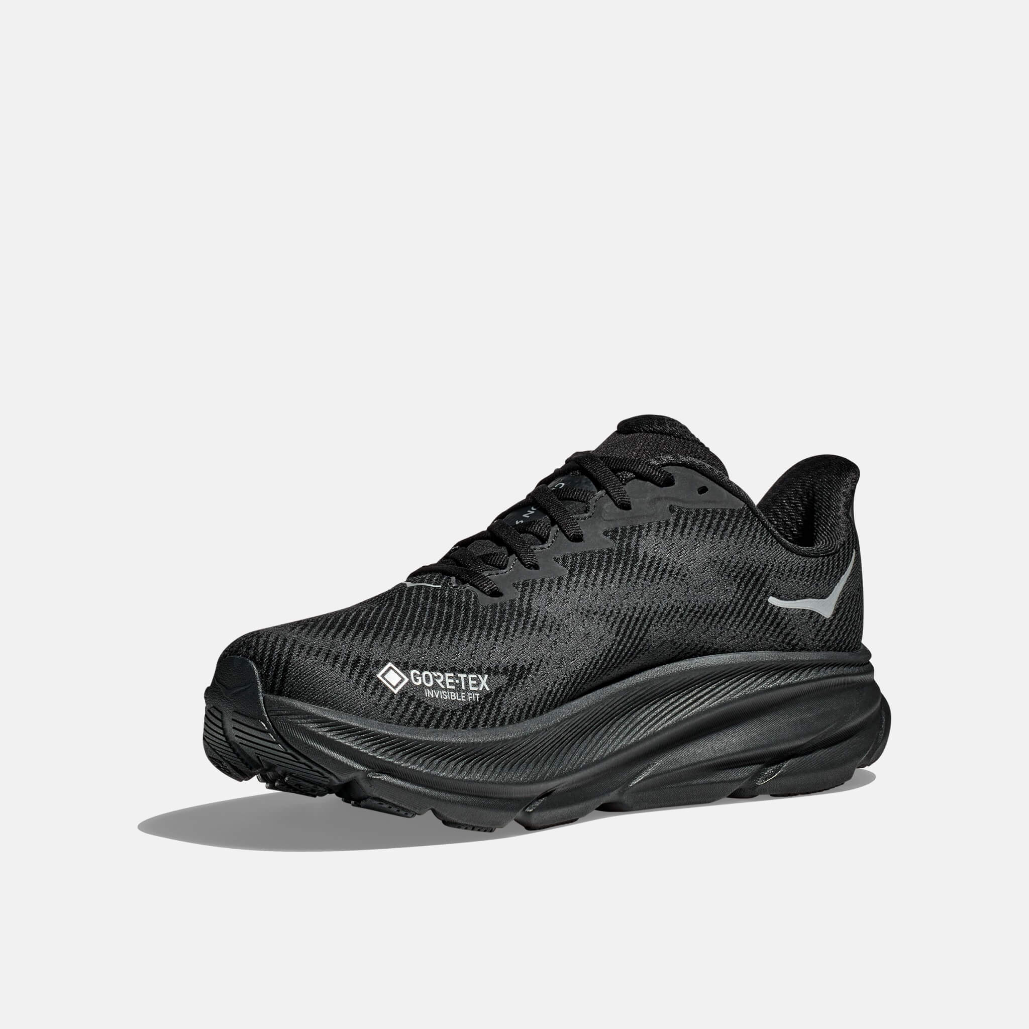 Pánské černé běžecké tenisky Hoka Clifton 9 GTX