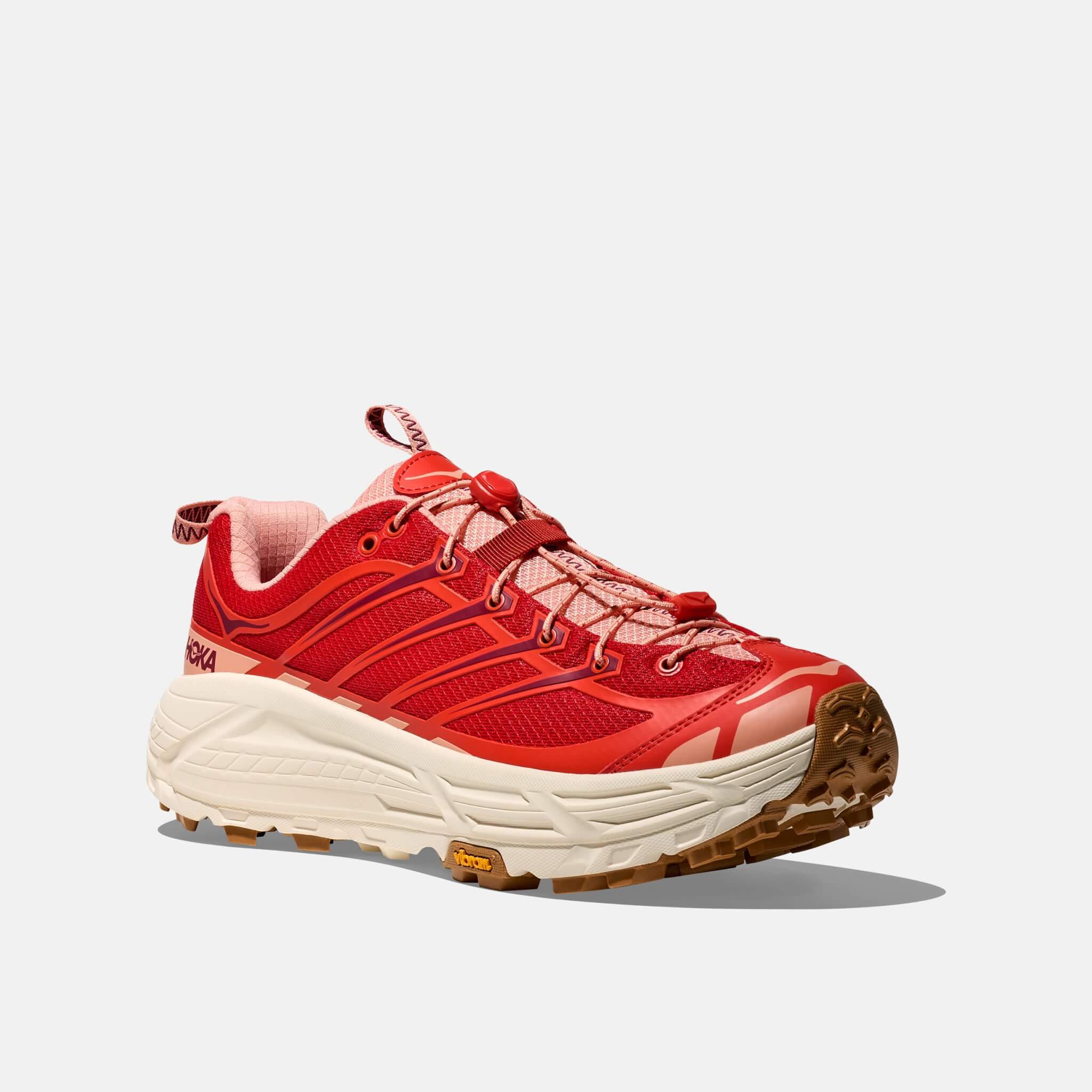 Unisex červené tenisky Hoka Mafate Three2