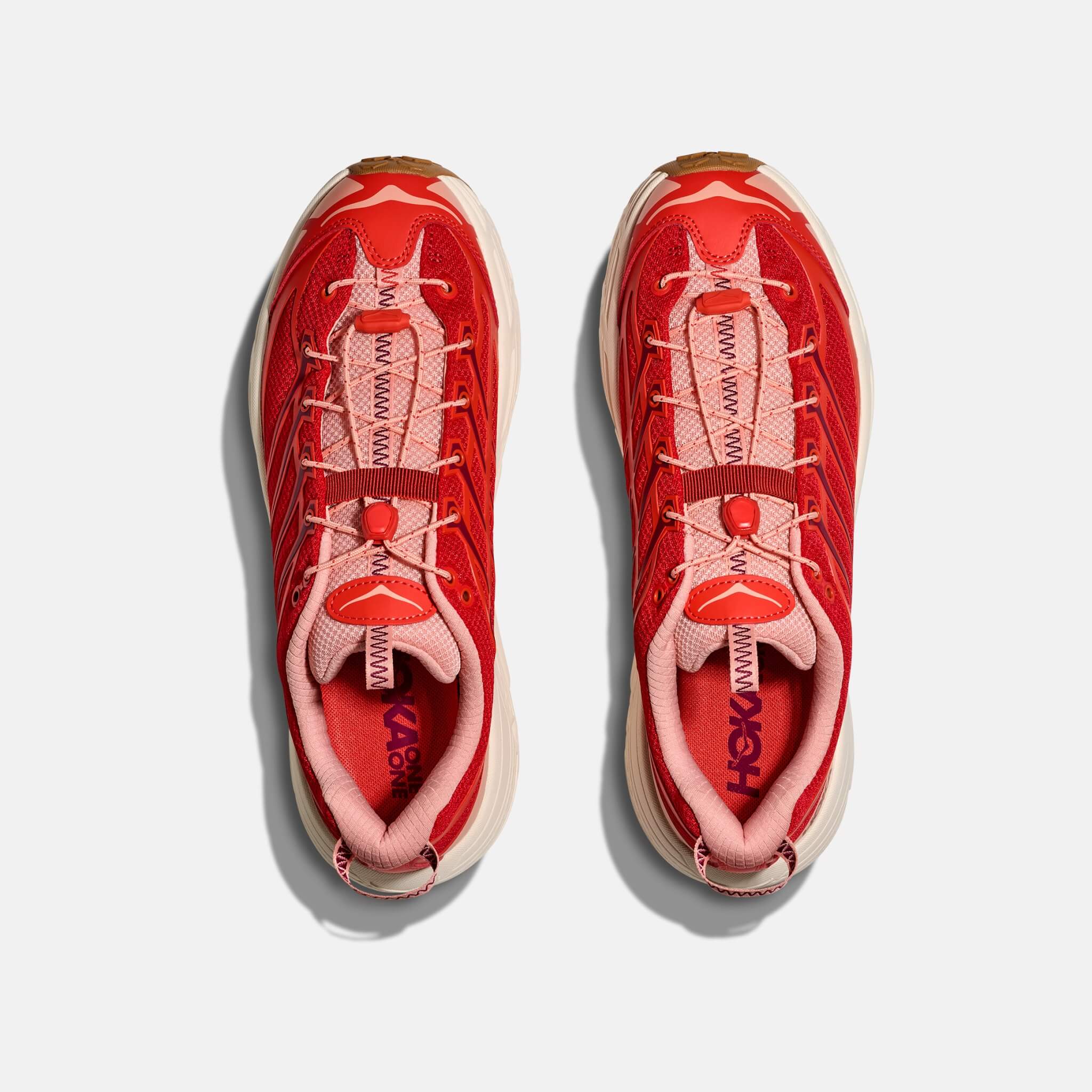 Unisex červené tenisky Hoka Mafate Three2