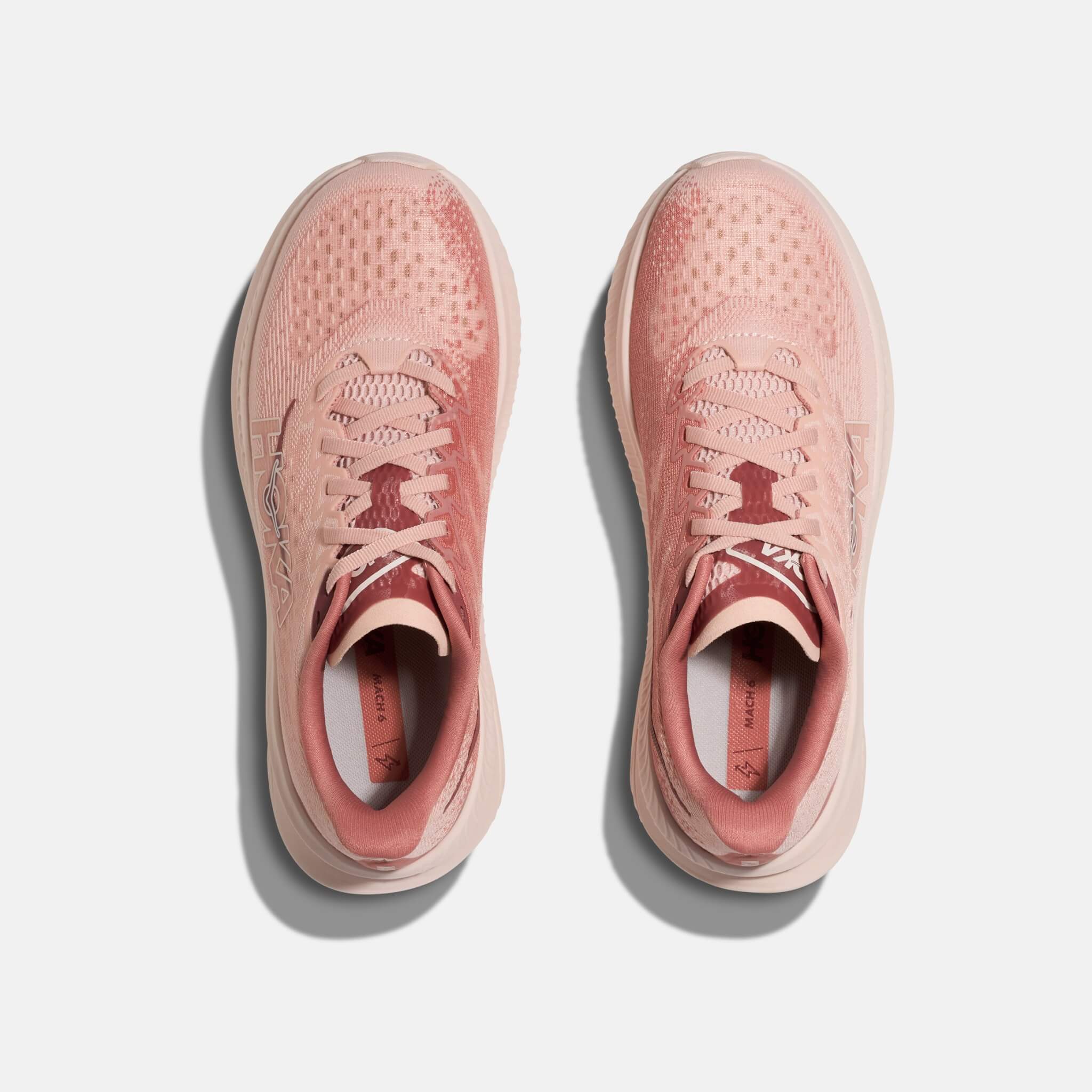 Dámské růžové běžecké tenisky Hoka Mach 6