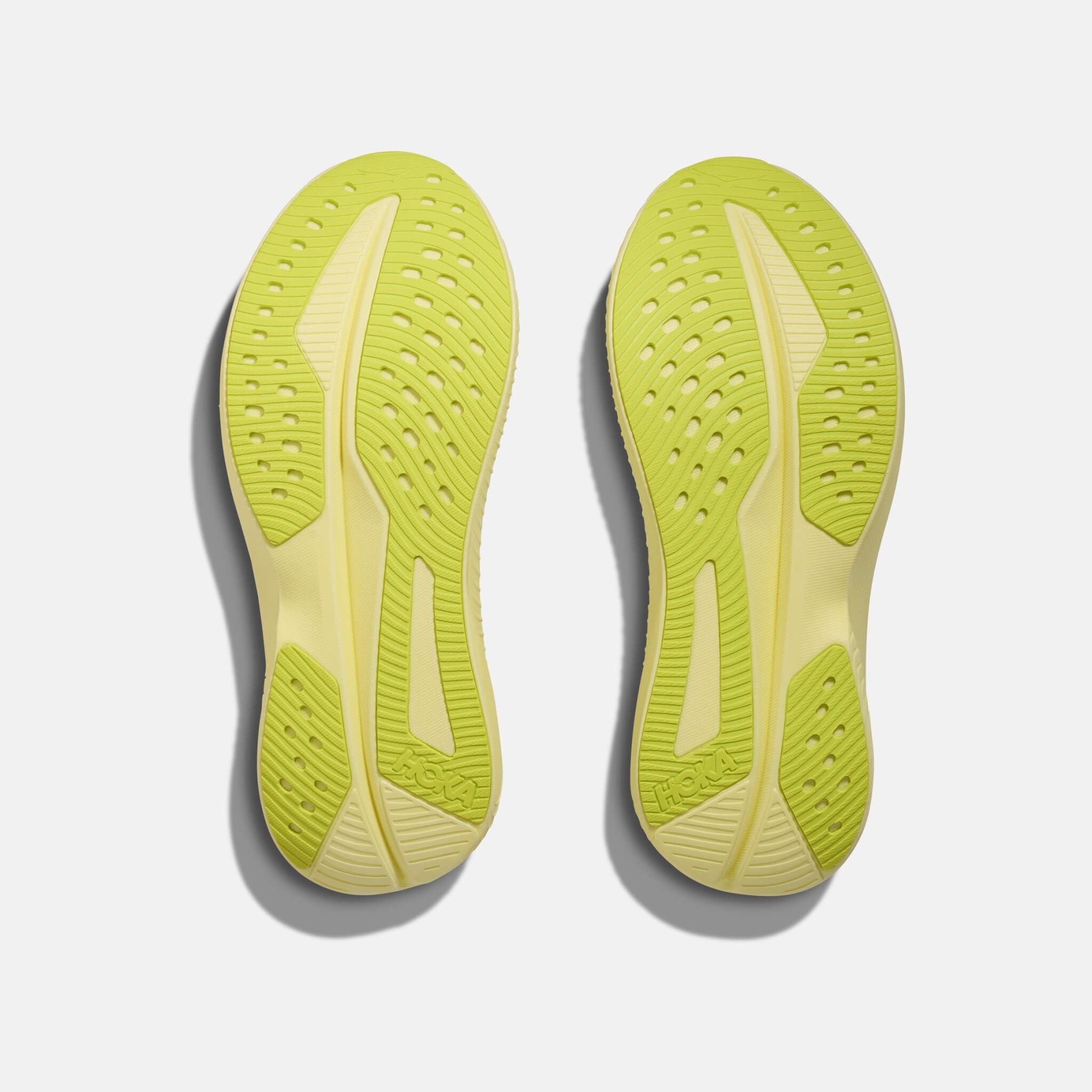 Dámské bílo-žluté bežecké tenisky Hoka Mach 6