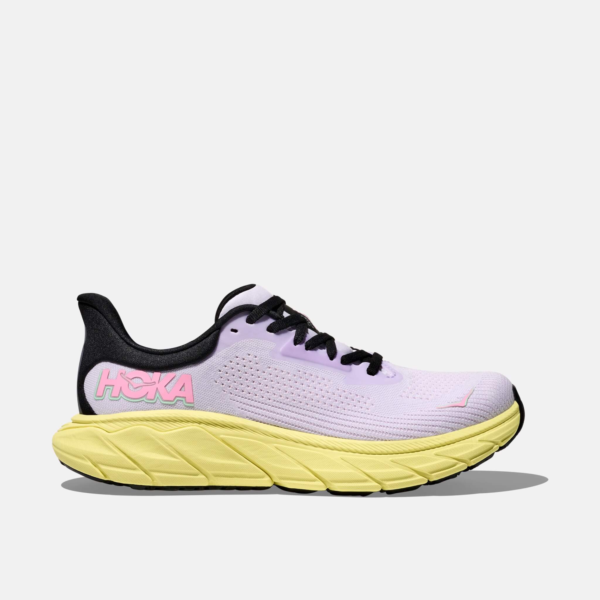 Dámské růžovo-žluté tenisky Hoka Arahi 7