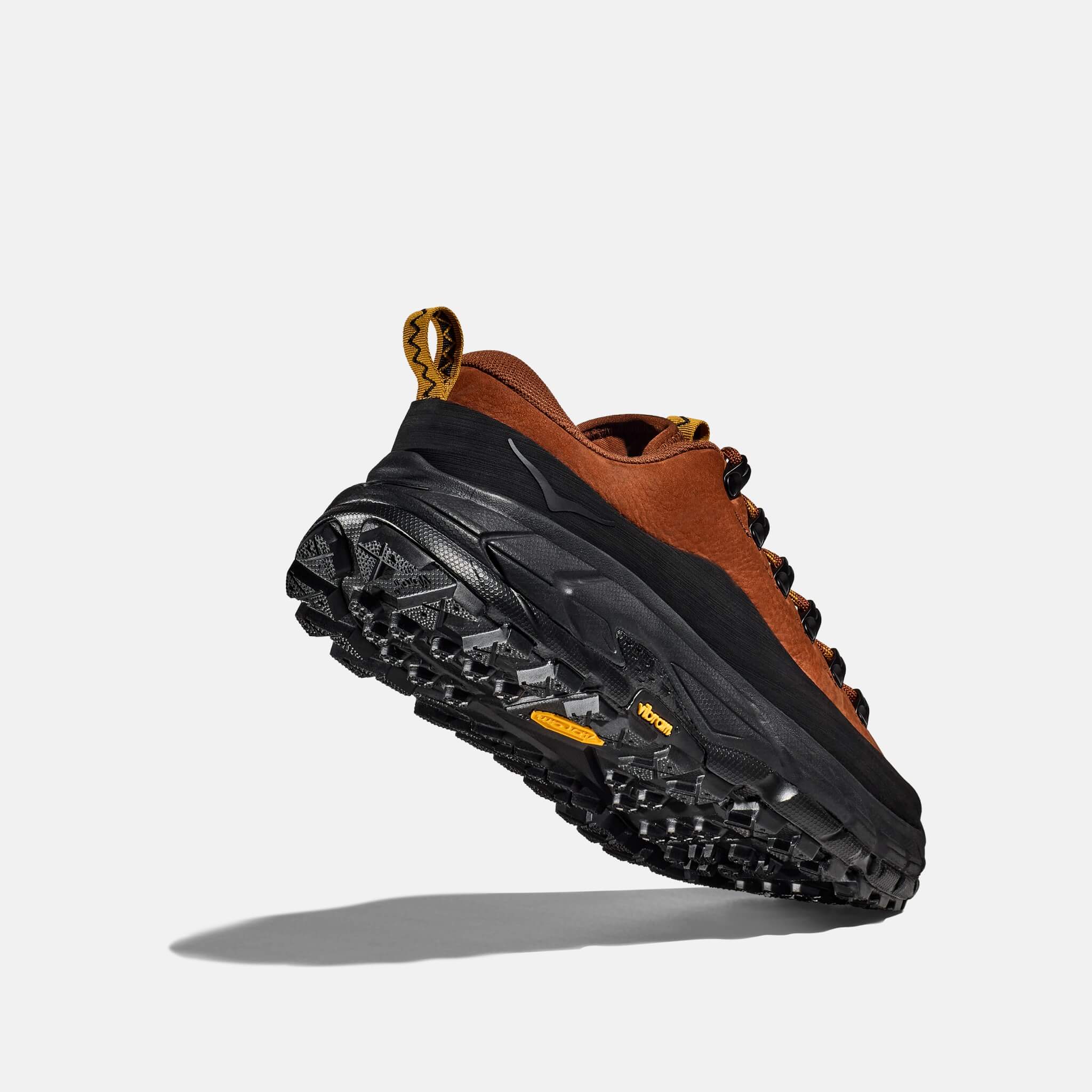 Unisex hnědo-černé tenisky Hoka Tor Summit