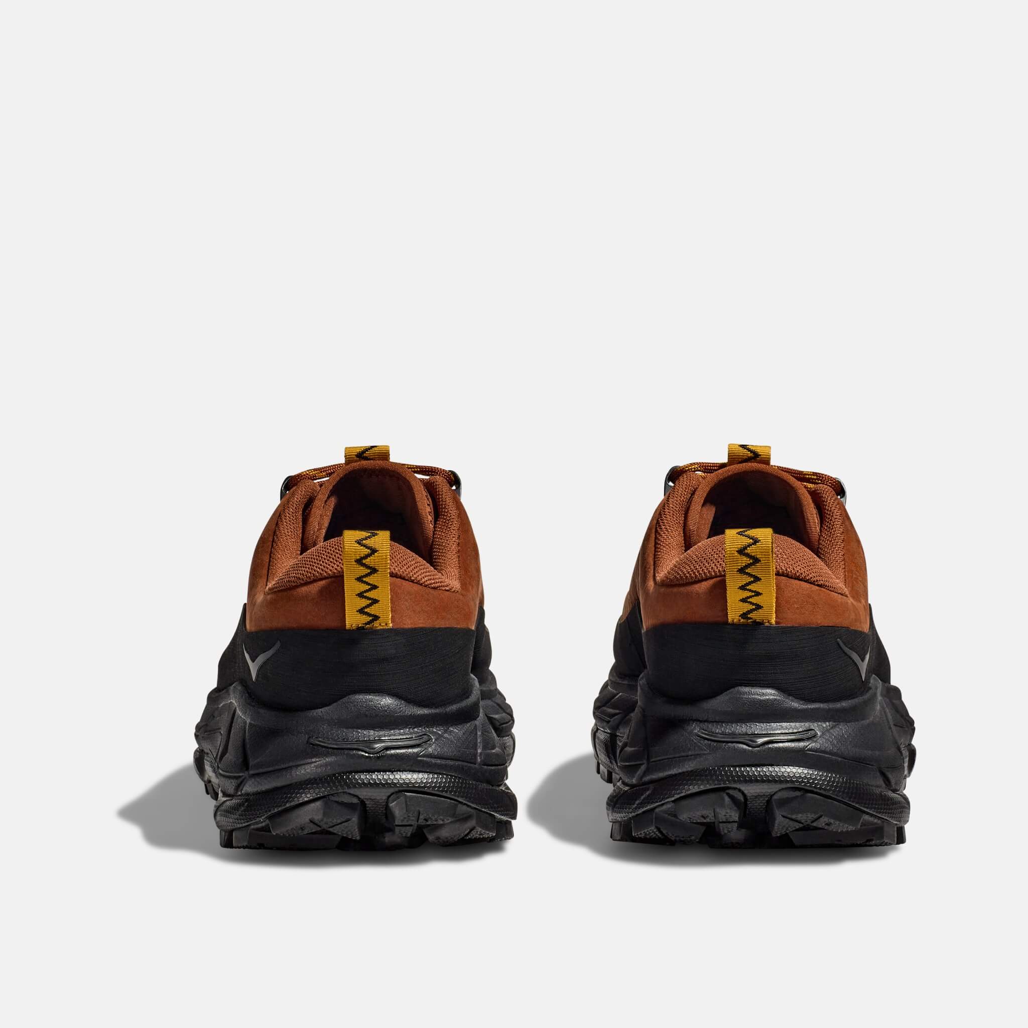 Unisex hnědo-černé tenisky Hoka Tor Summit