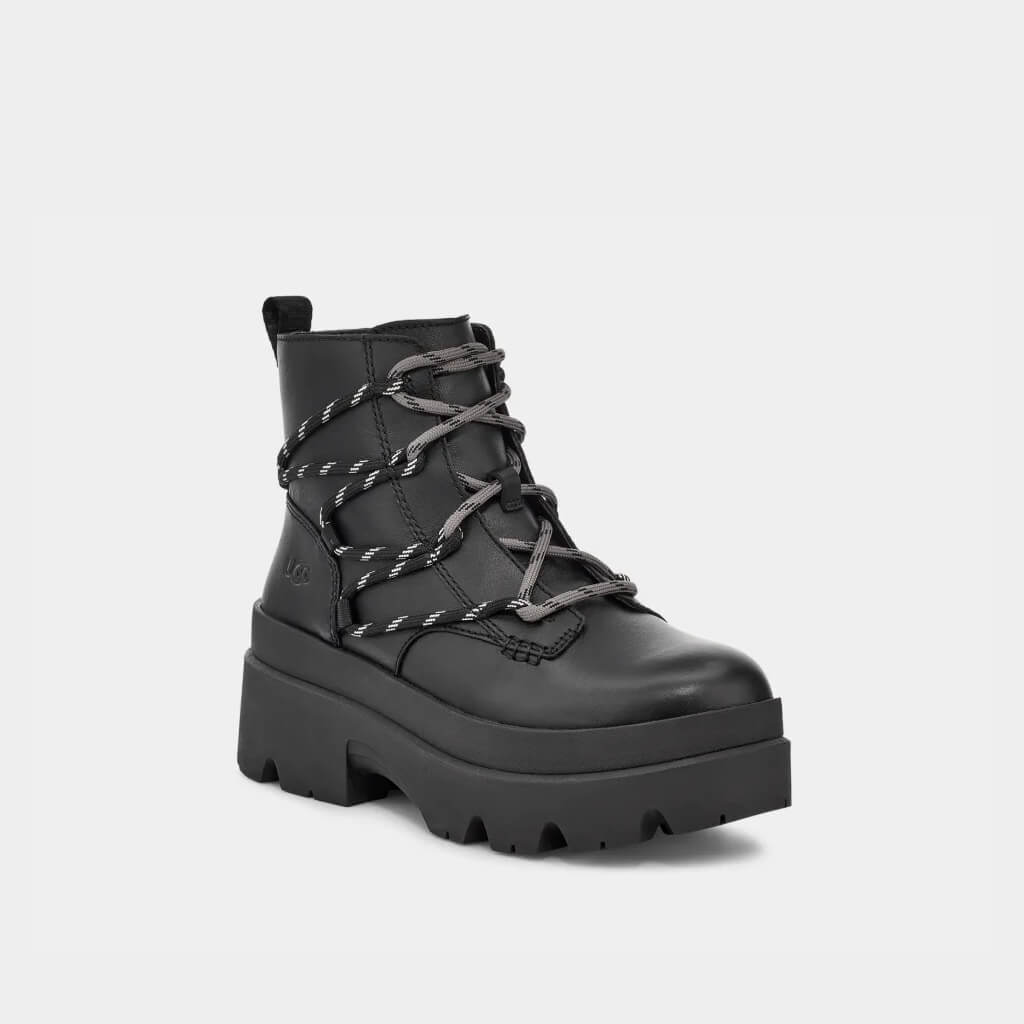 Boty UGG Brisbane Lace Up Black