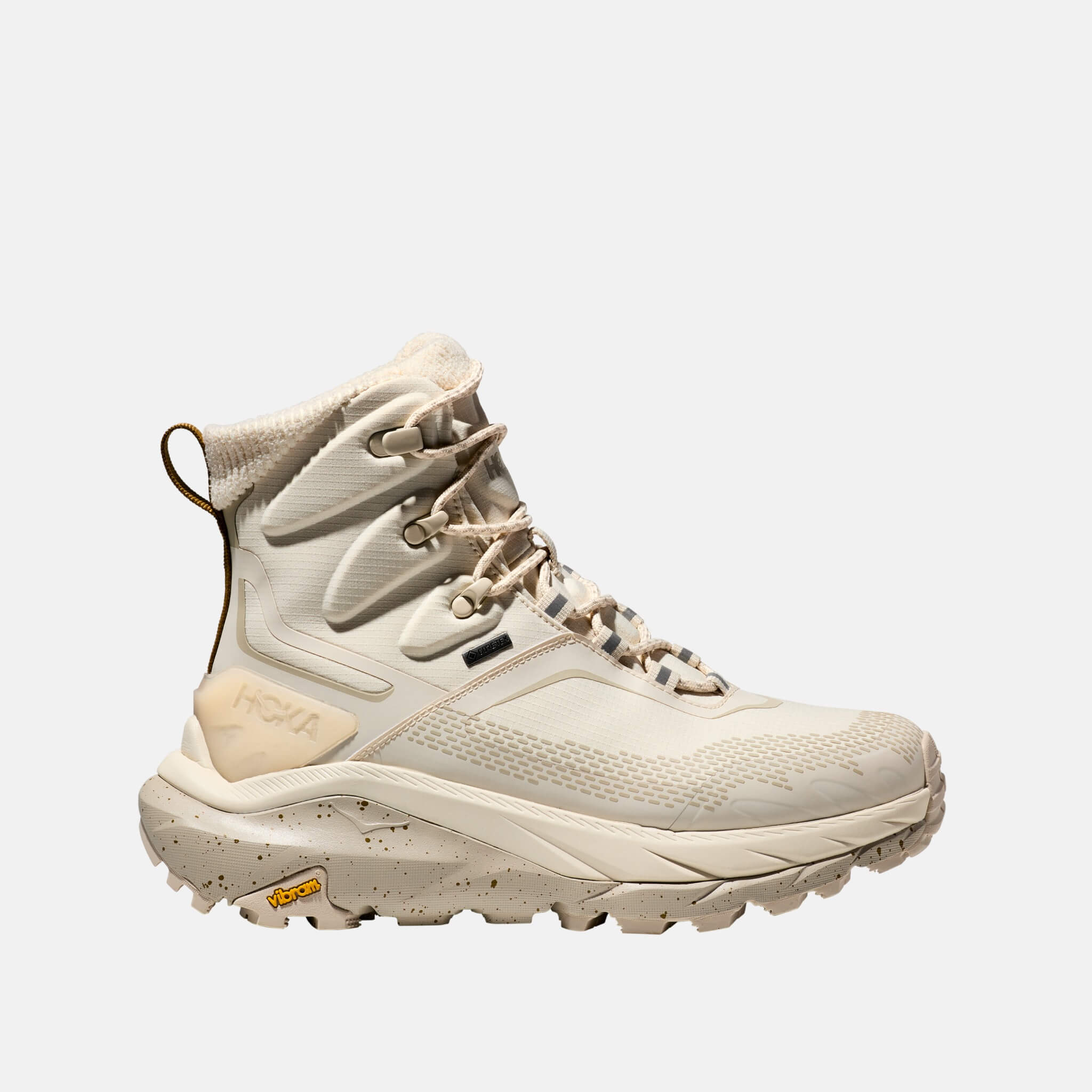 Dámské béžové kotníkové boty Hoka Kaha 2 Frost GTX