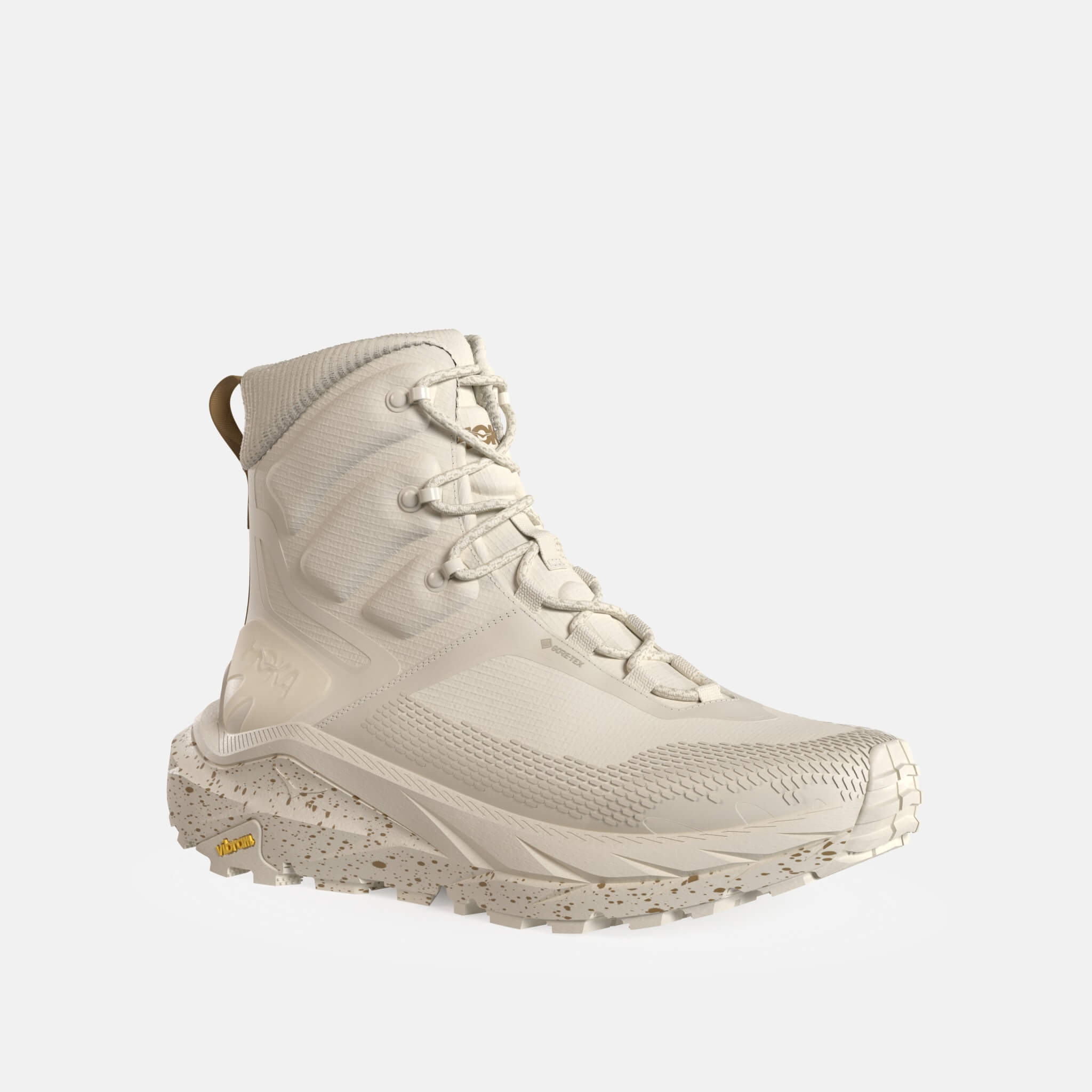 Dámské béžové kotníkové boty Hoka Kaha 2 Frost GTX