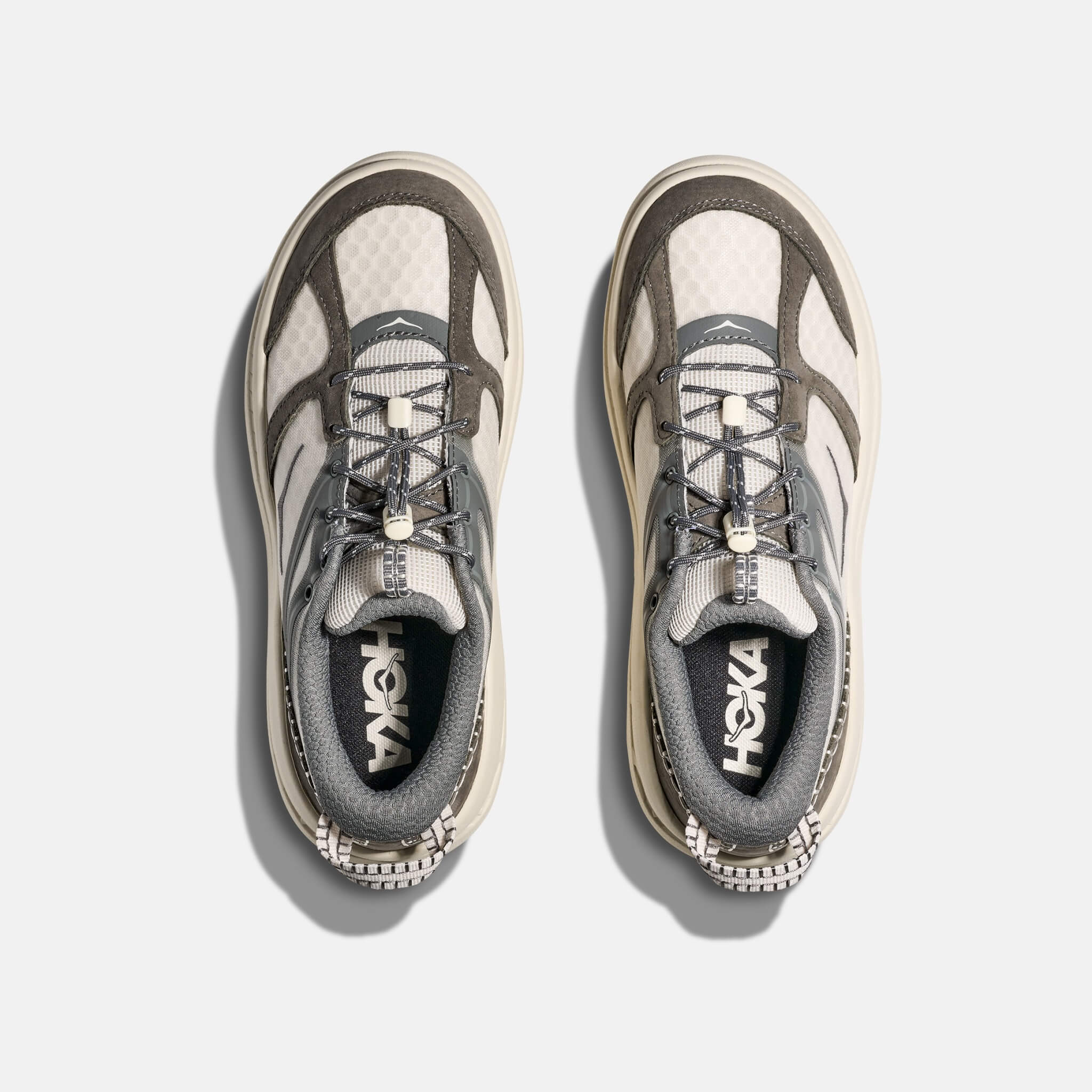 Unisex šedo-béžové tenisky Vibrant Bloom Bondi B3LS