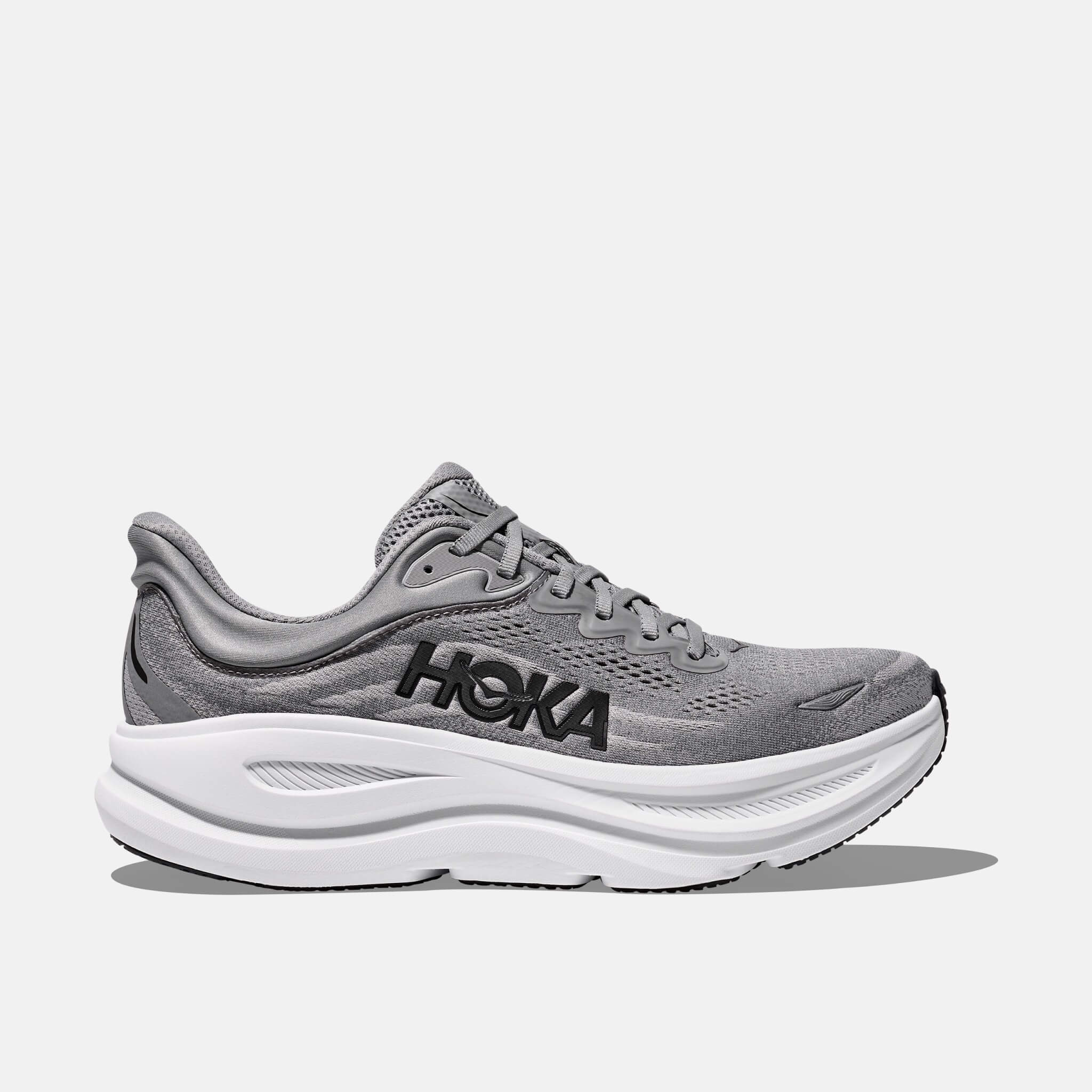 Pánské šedé tenisky Hoka Bondi 9