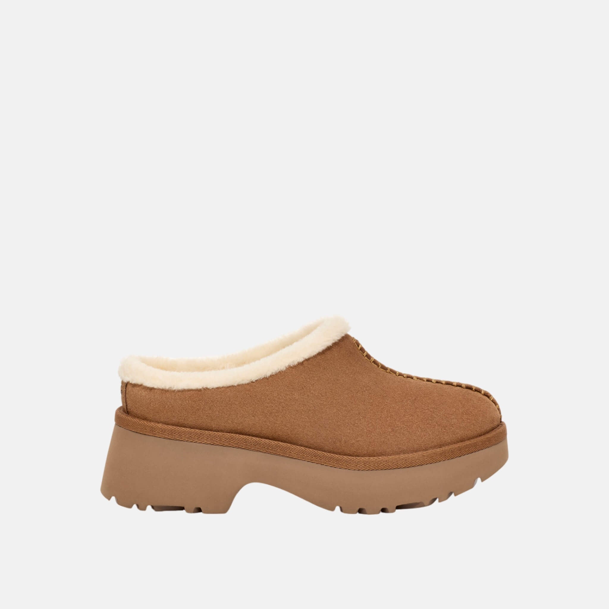 Boty UGG New Heights Cozy Clog Chestnut